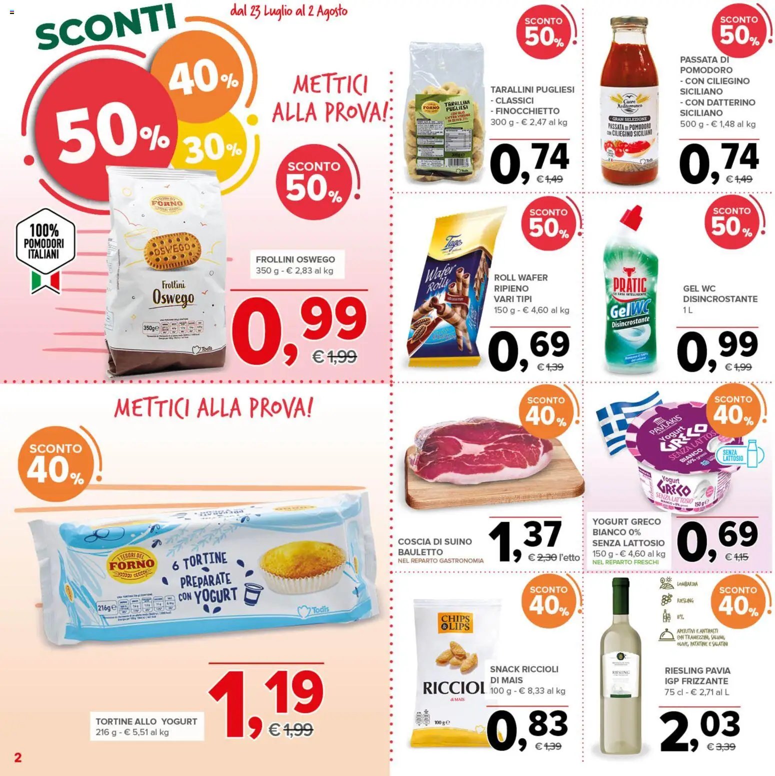 Todis volantino Rione