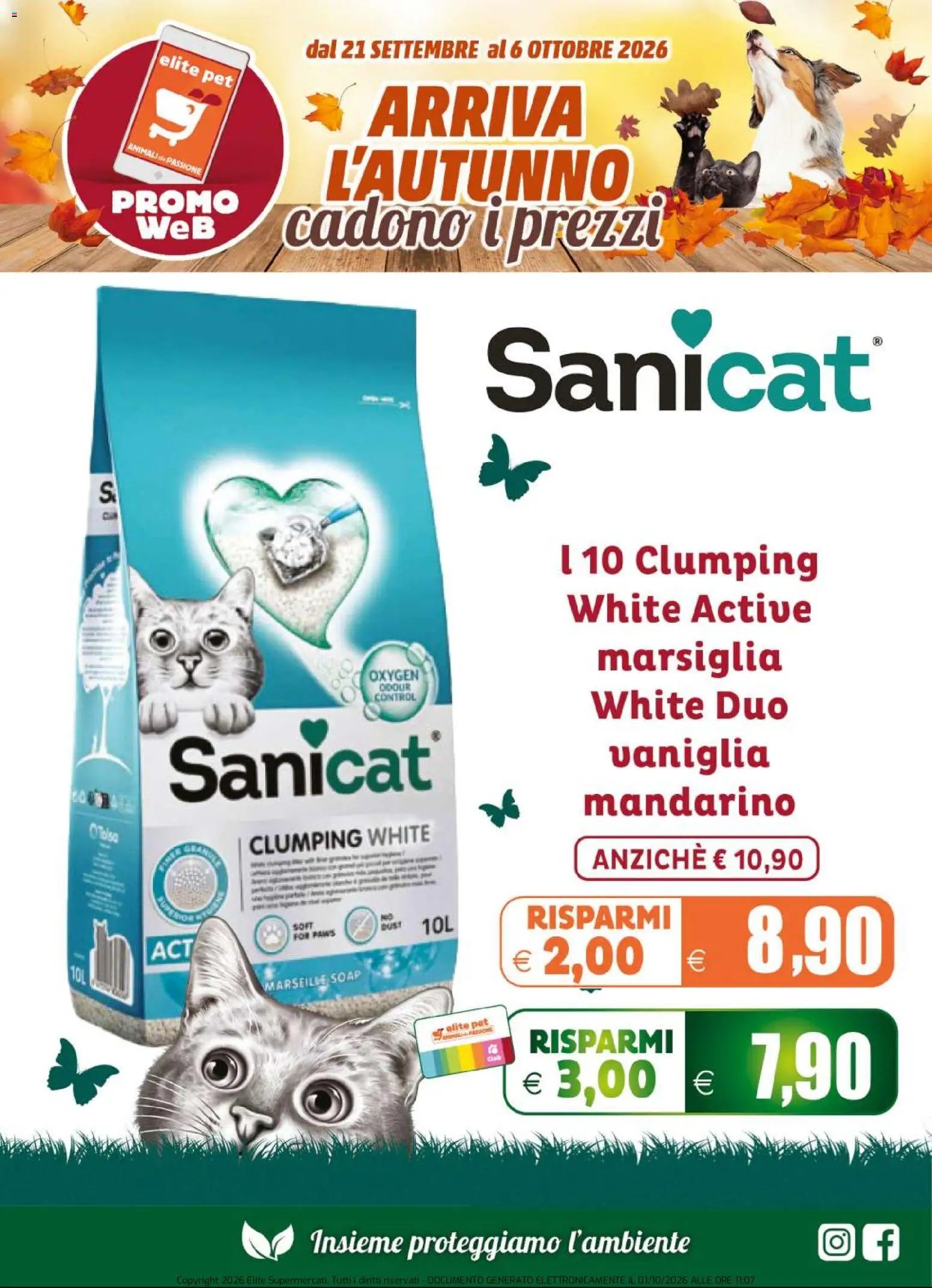 Elite Supermercati volantino Pet