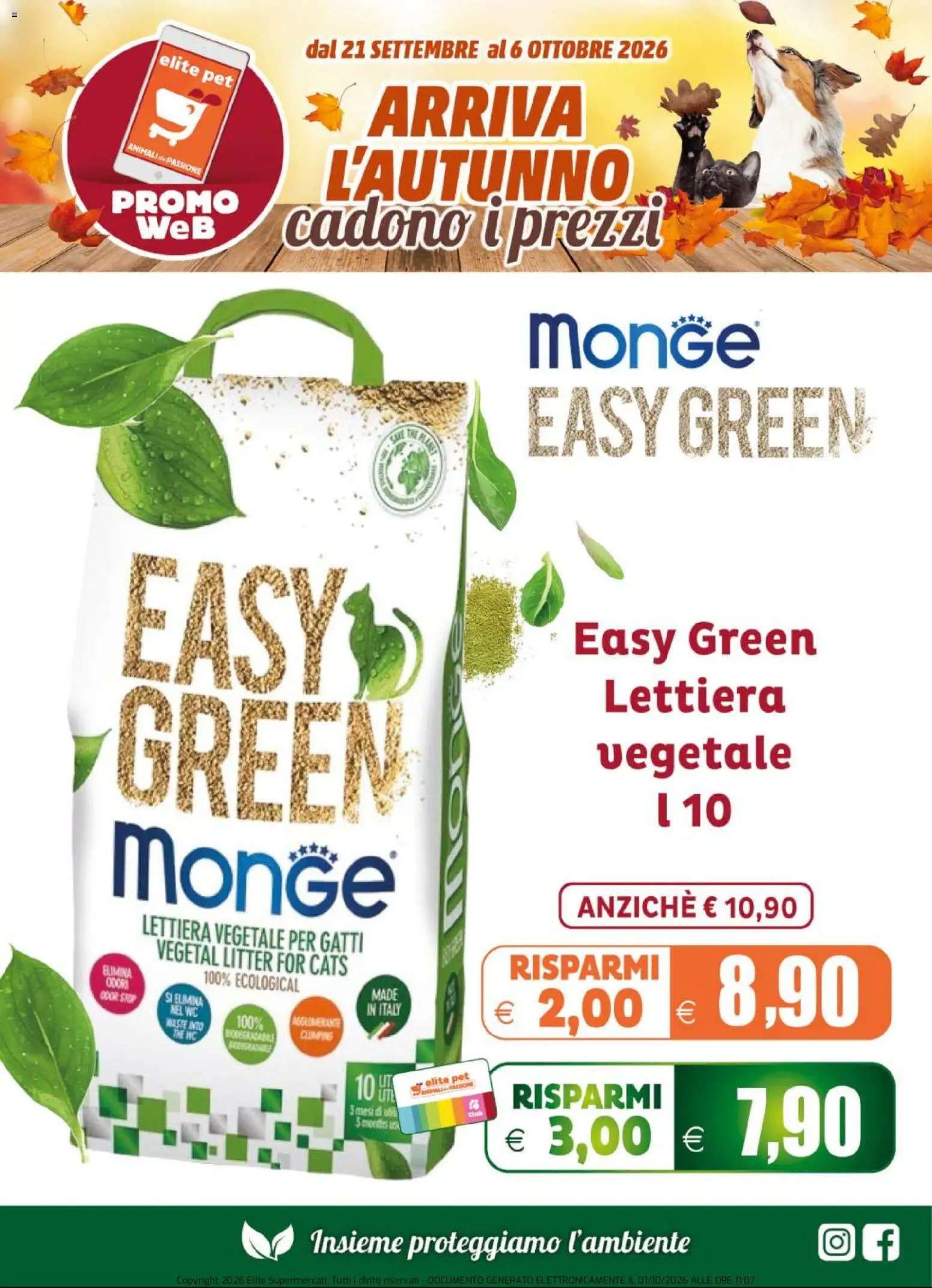 Elite Supermercati volantino Pet