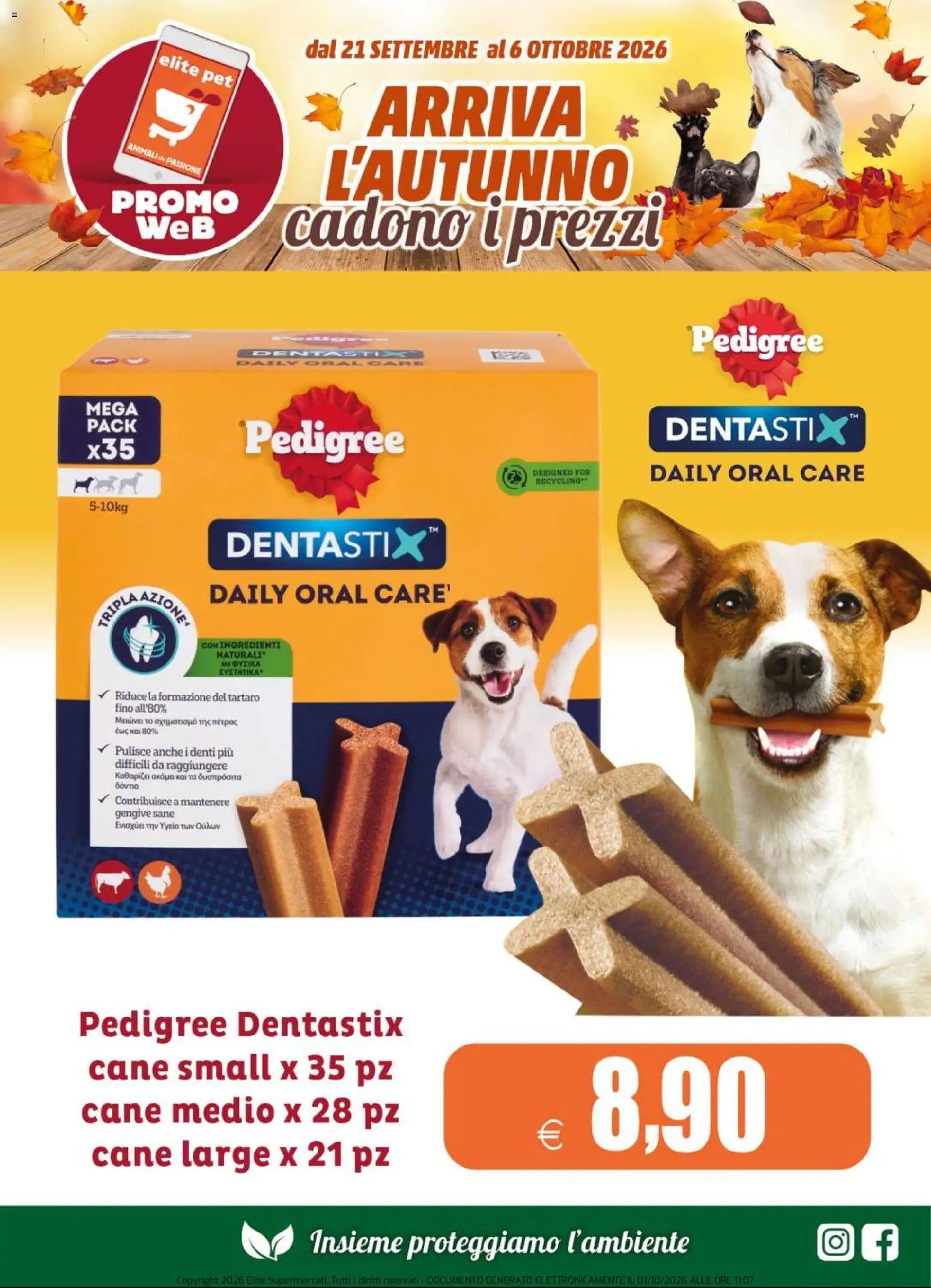 Elite Supermercati volantino Pet