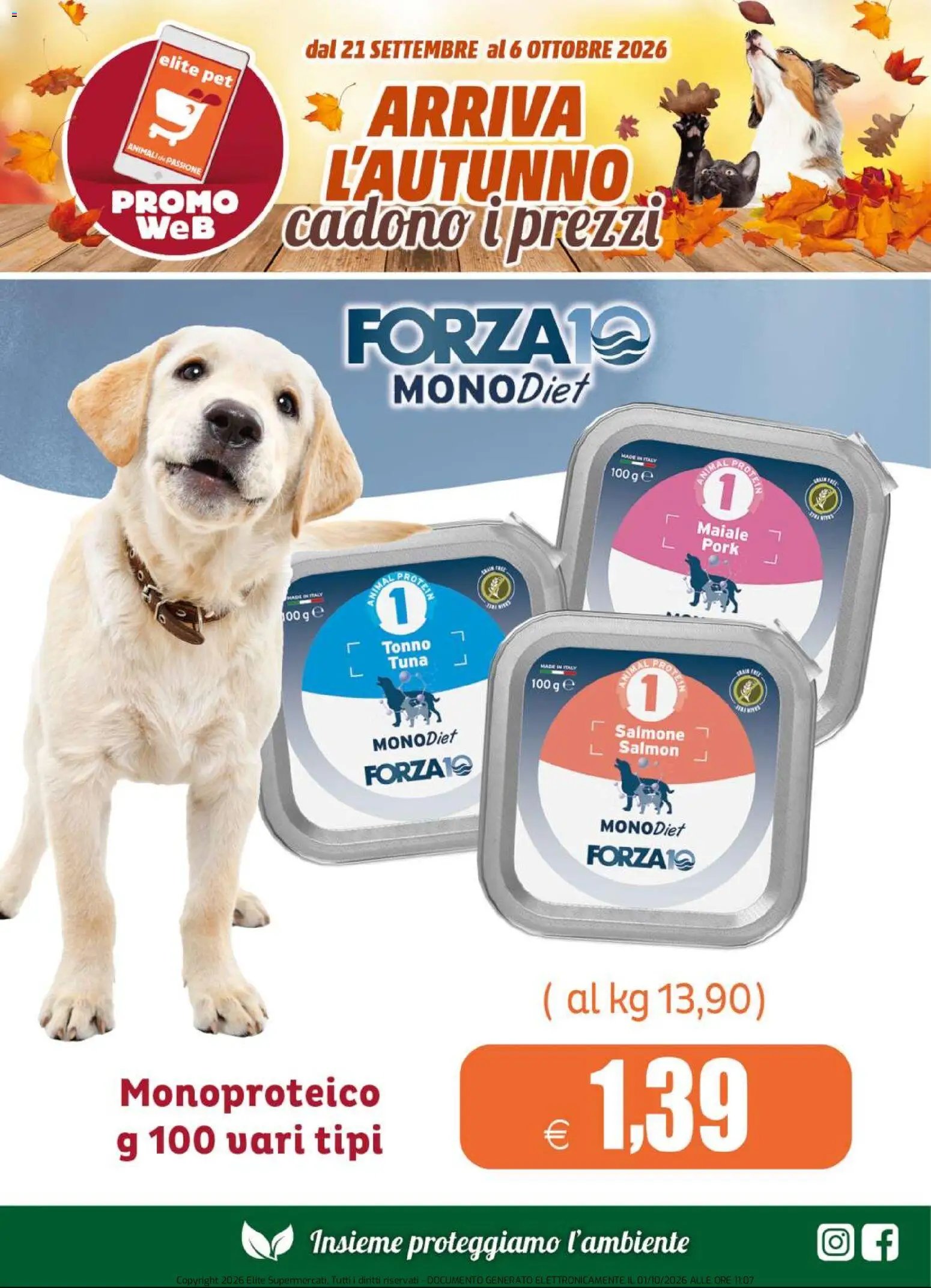 Elite Supermercati volantino Pet