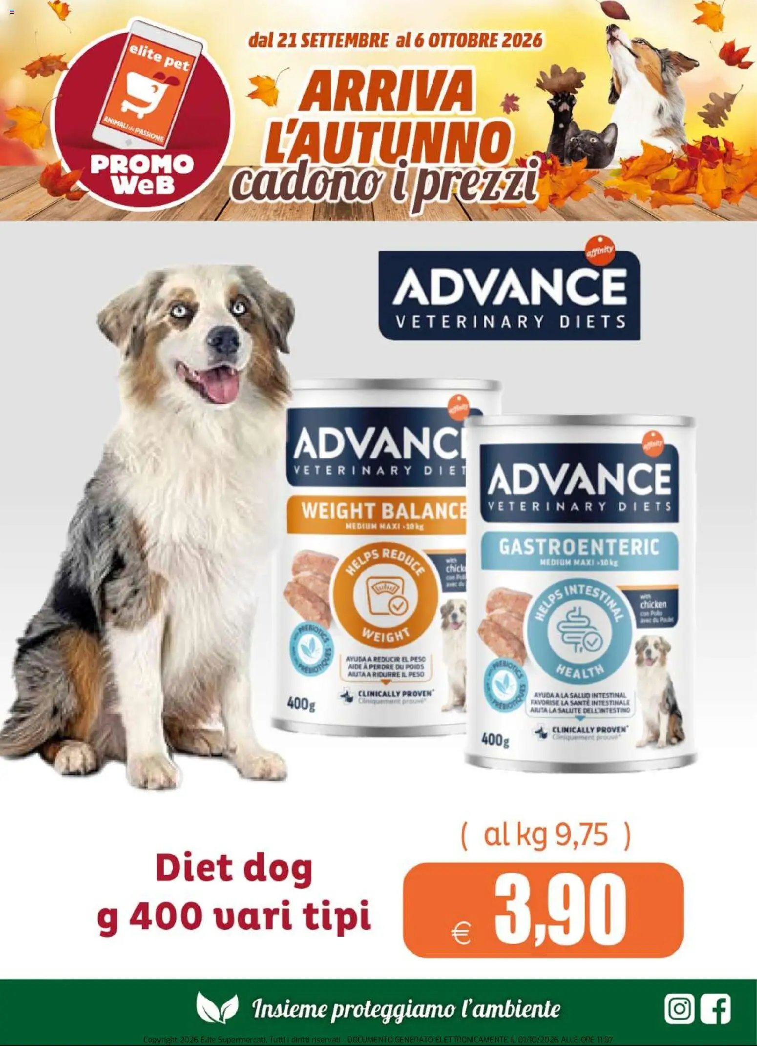 Elite Supermercati volantino Pet