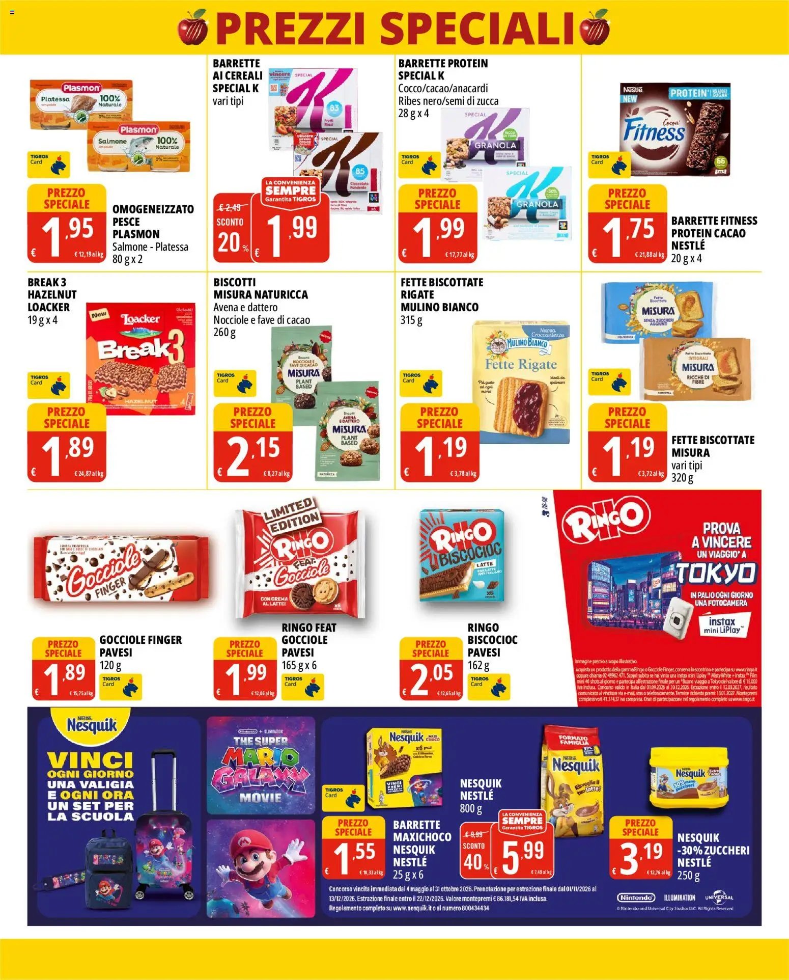 Tigros volantino Prezzi Speciali