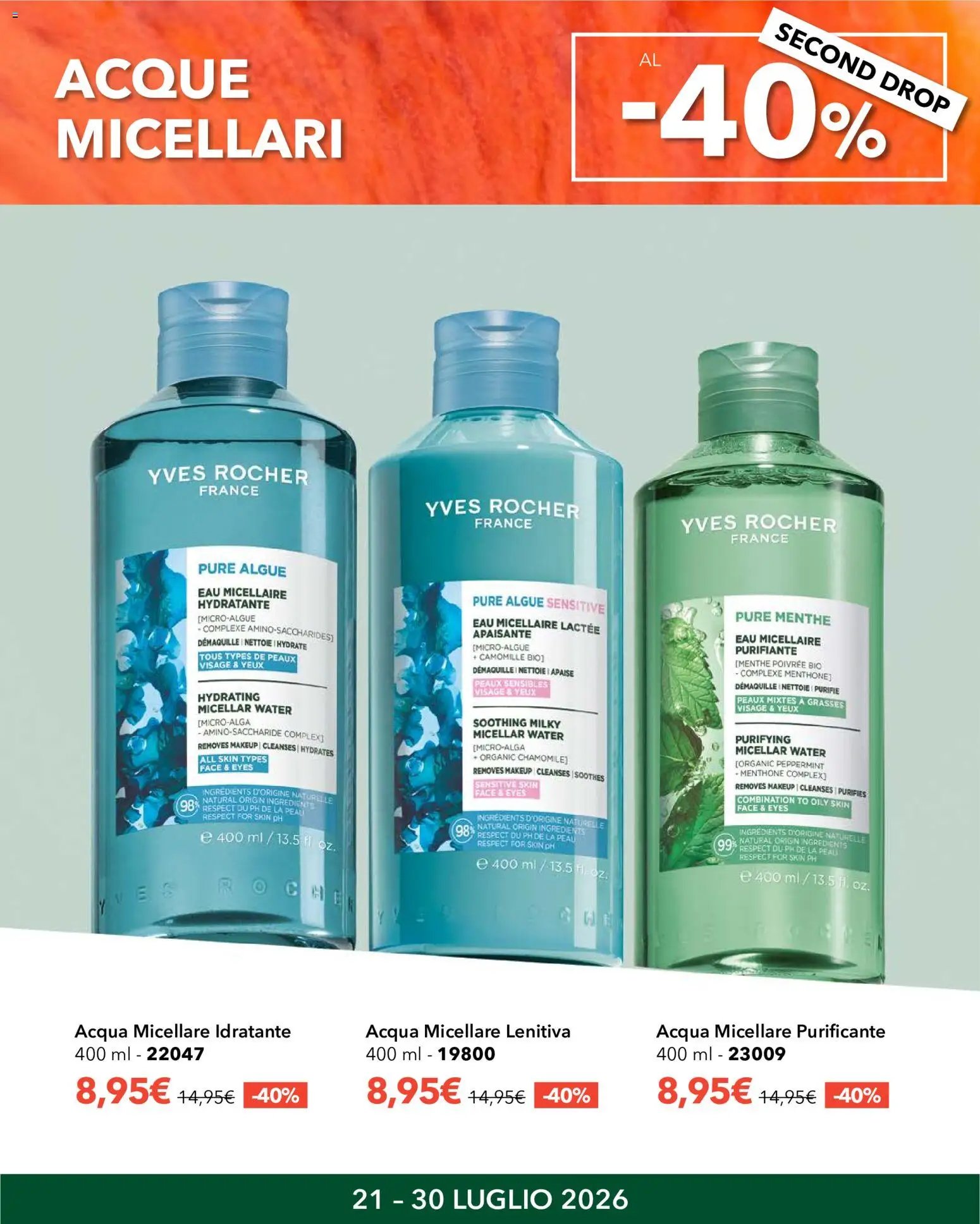 Yves Rocher catalogo Ulteriori Ribassi
