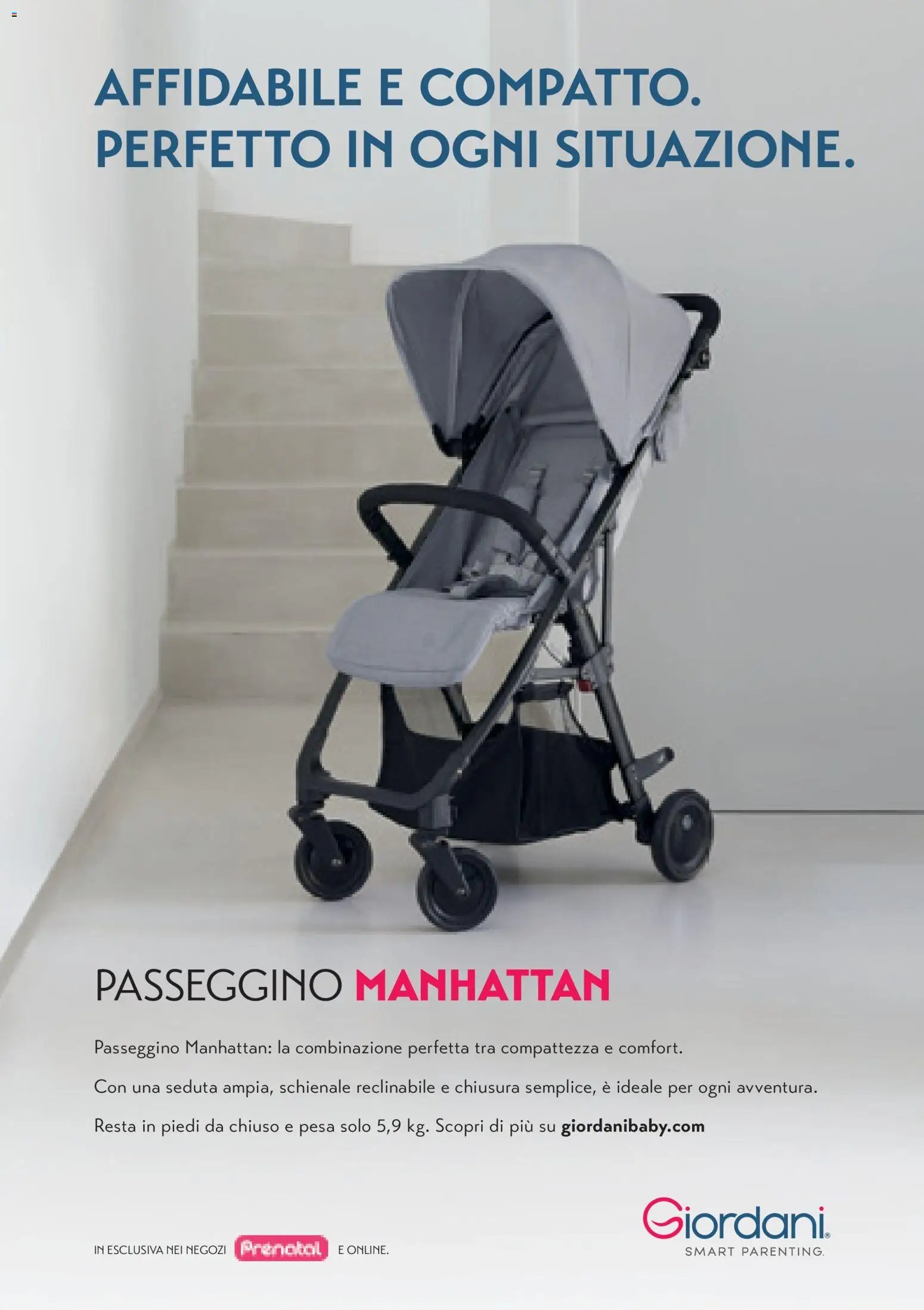 Prenatal volantino Passeggini