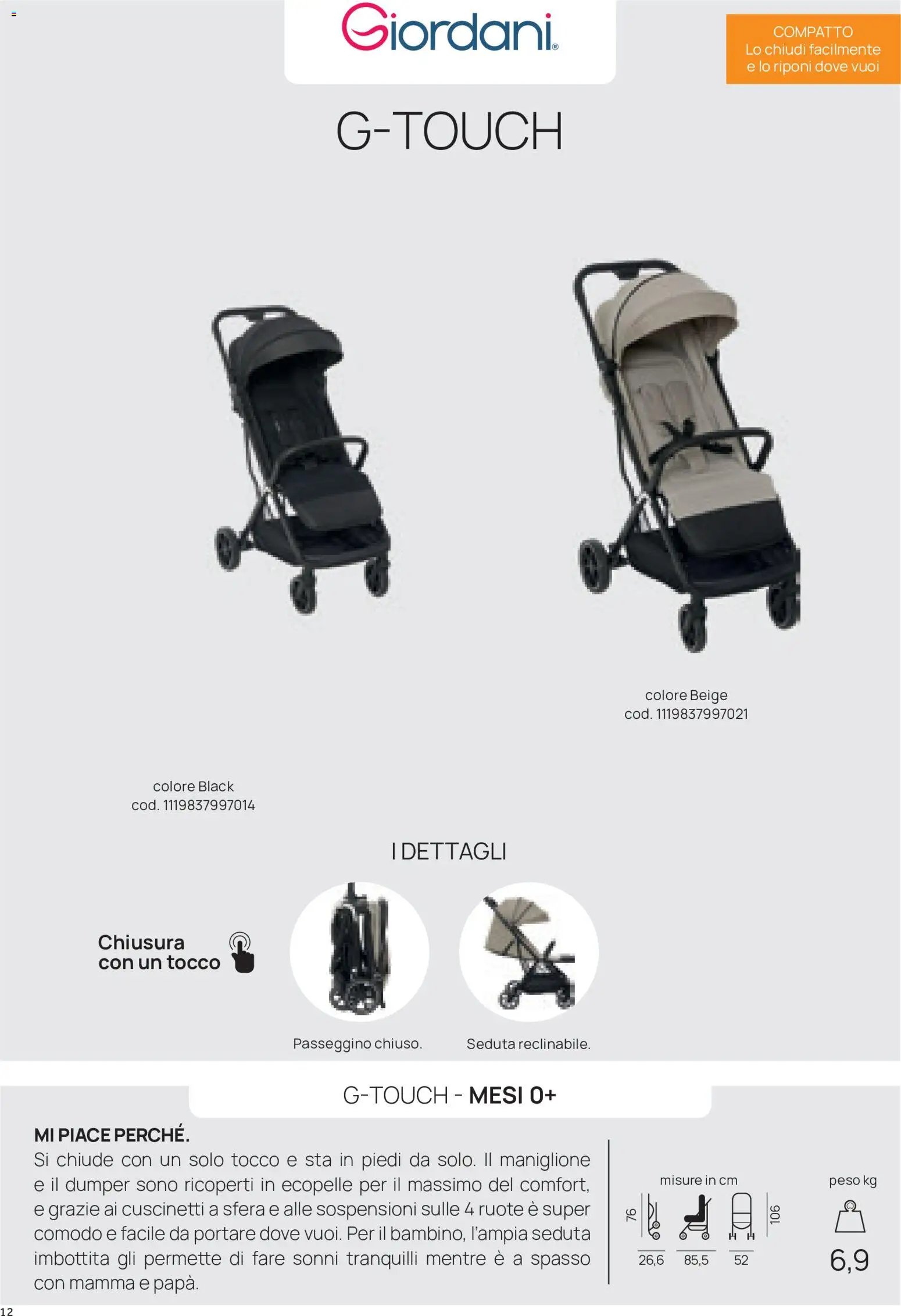 Prenatal volantino Passeggini