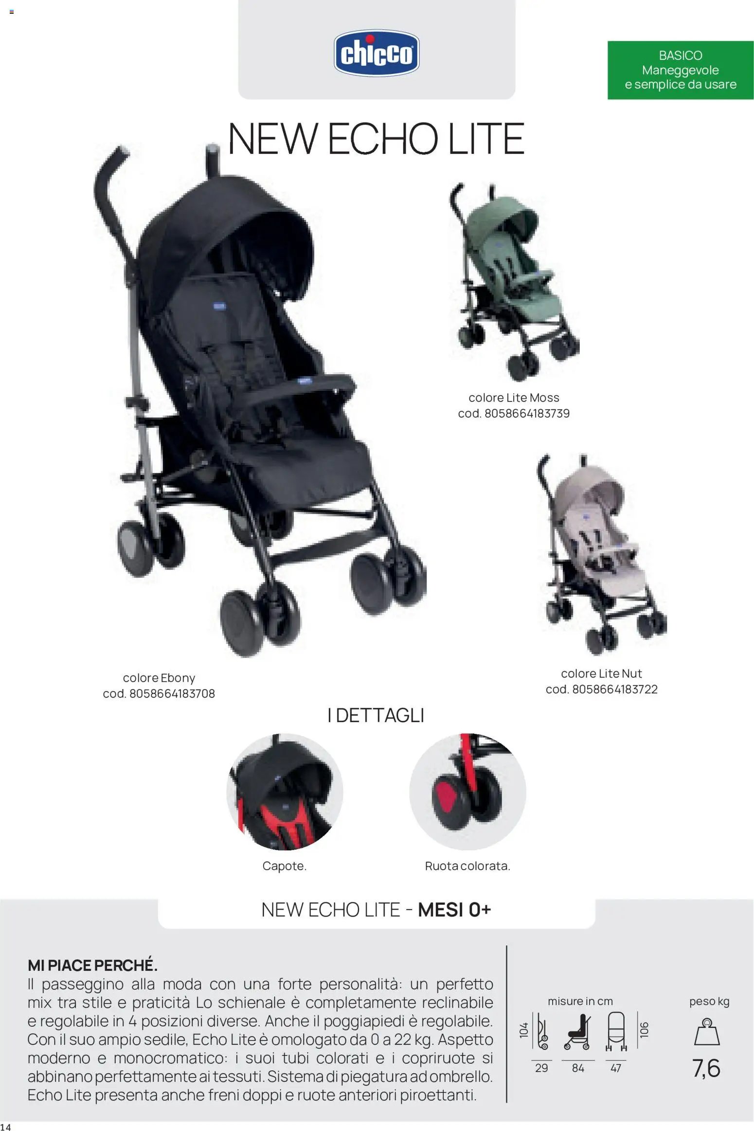 Prenatal volantino Passeggini