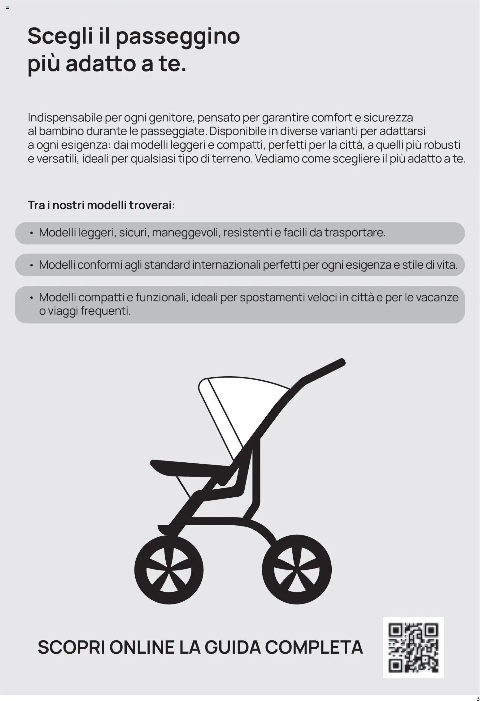 Prenatal volantino Passeggini