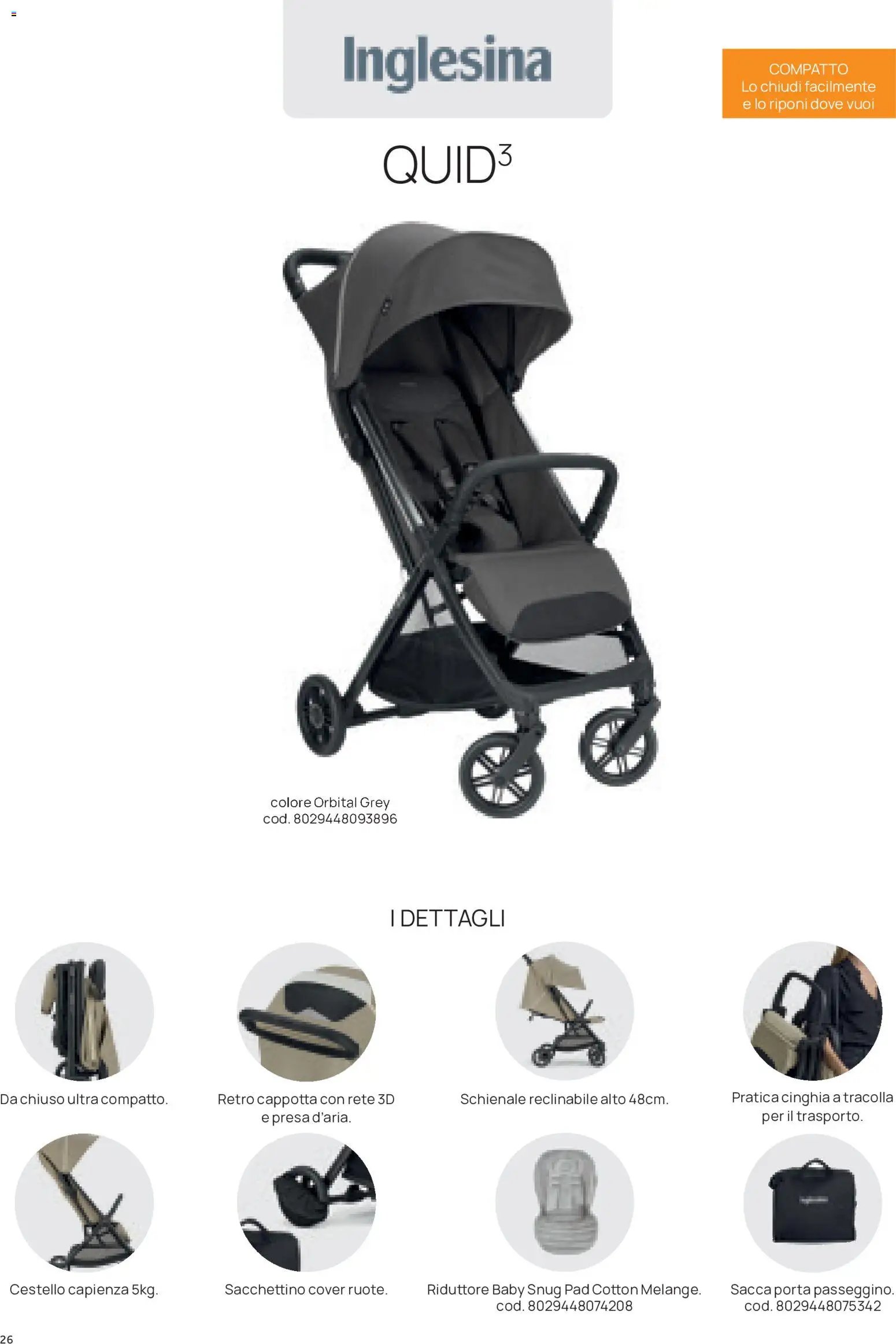 Prenatal volantino Passeggini