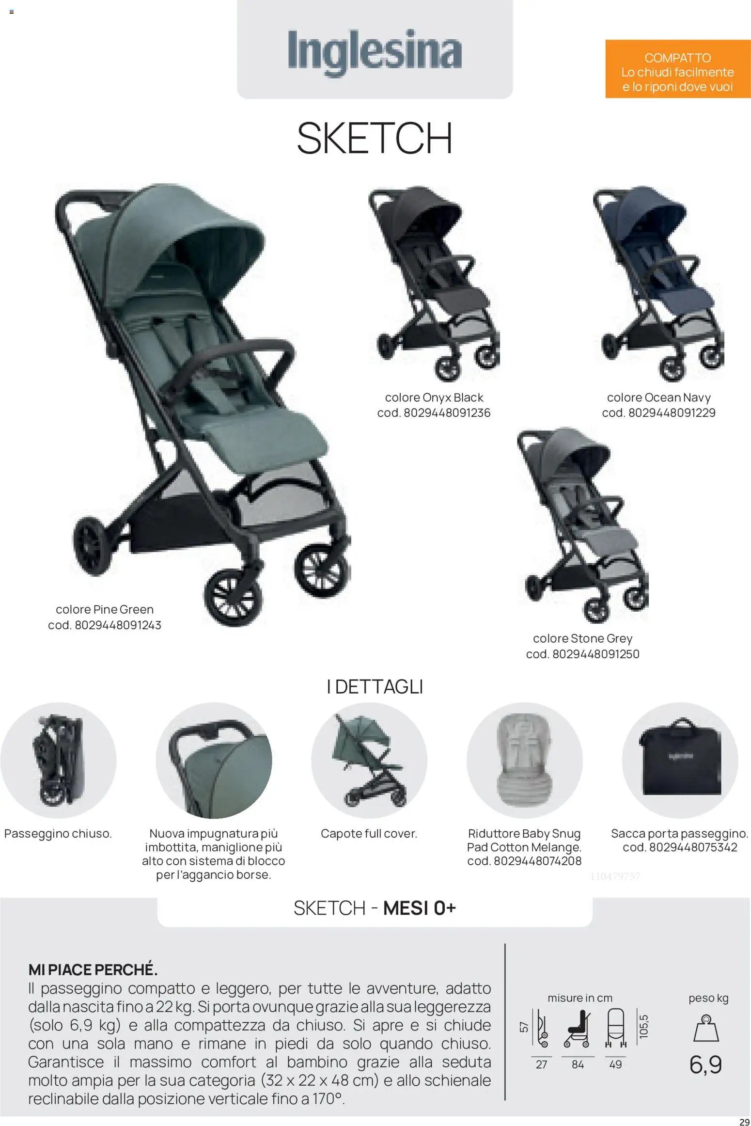 Prenatal volantino Passeggini