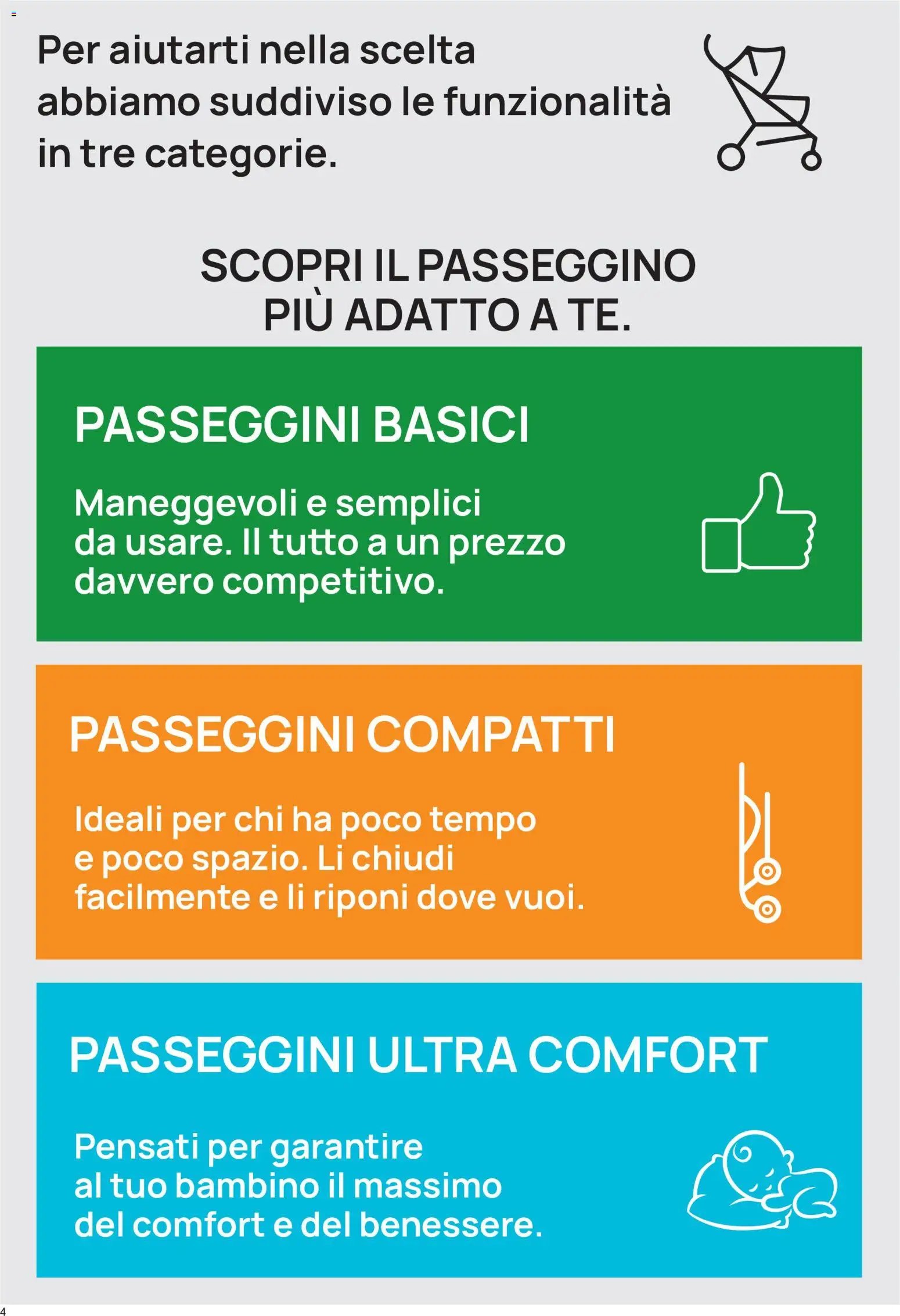 Prenatal volantino Passeggini