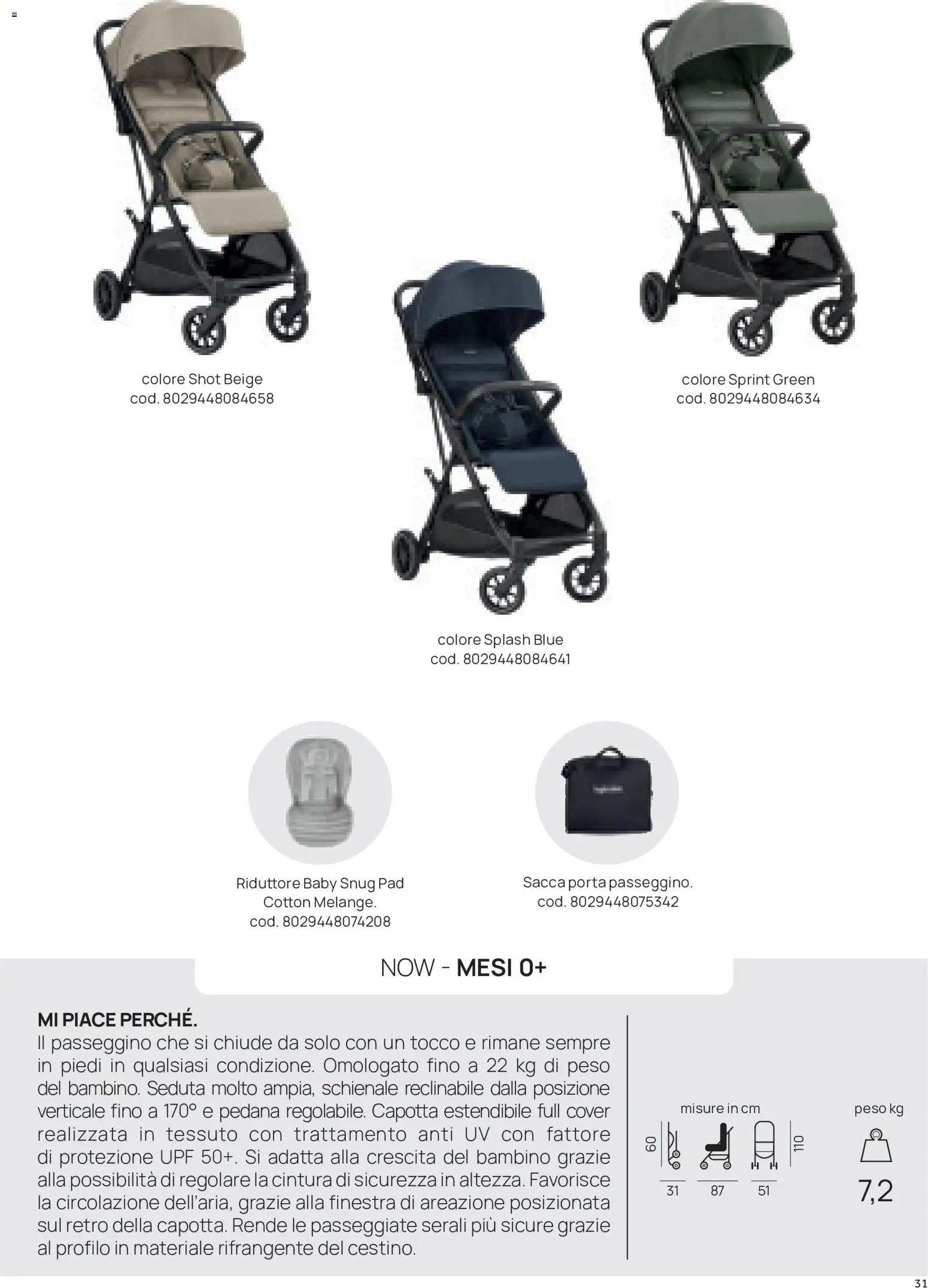 Prenatal volantino Passeggini