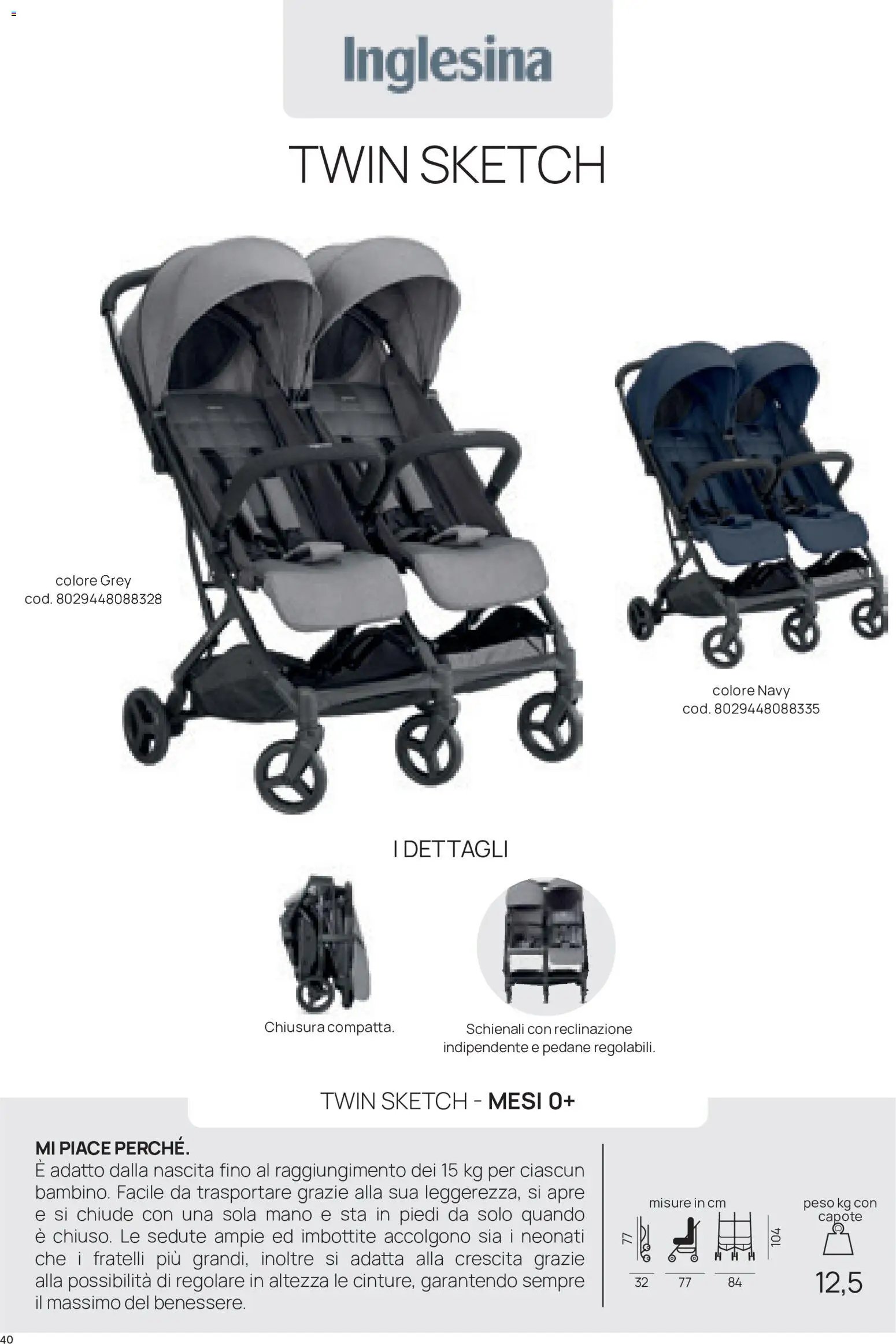 Prenatal volantino Passeggini