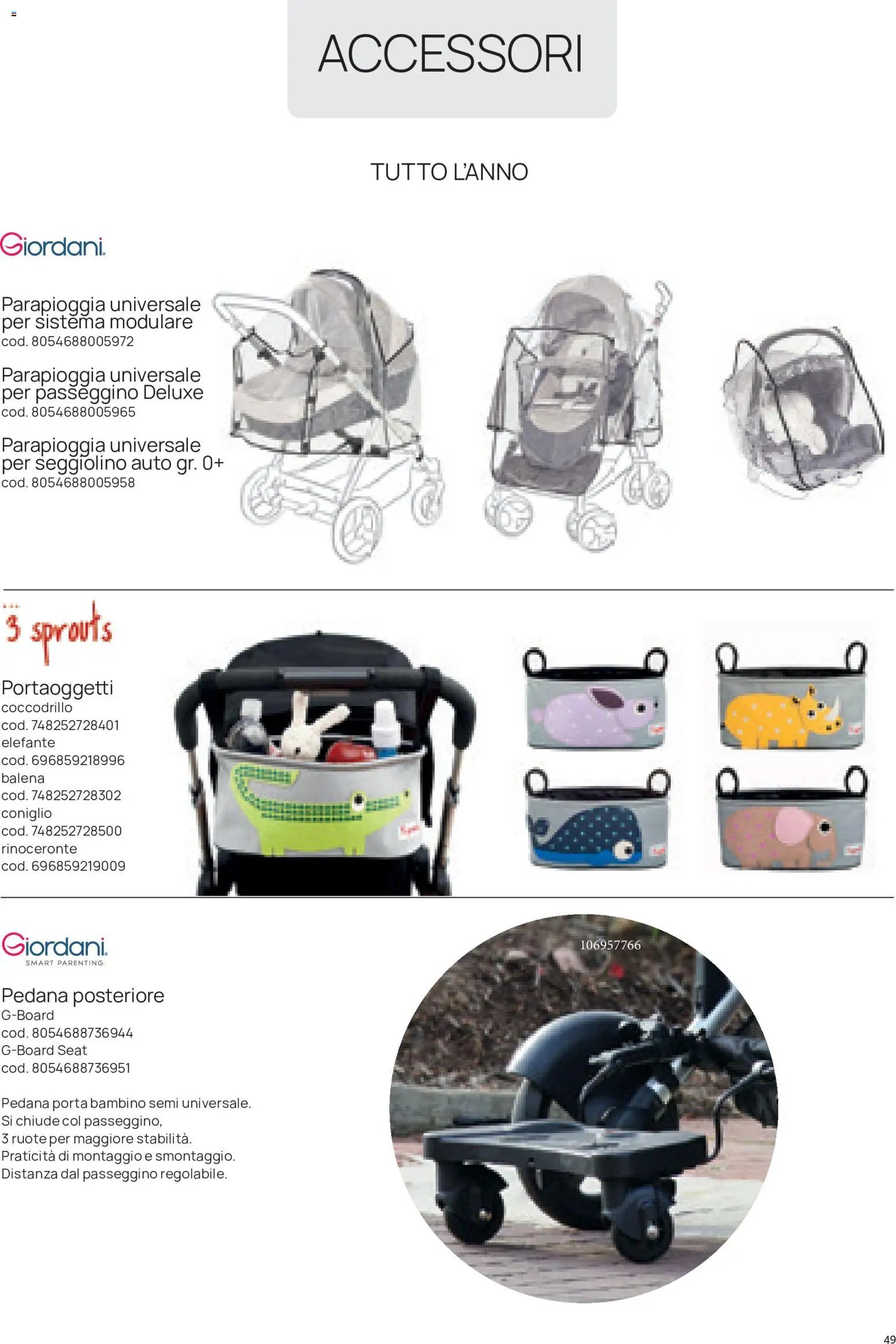 Prenatal volantino Passeggini