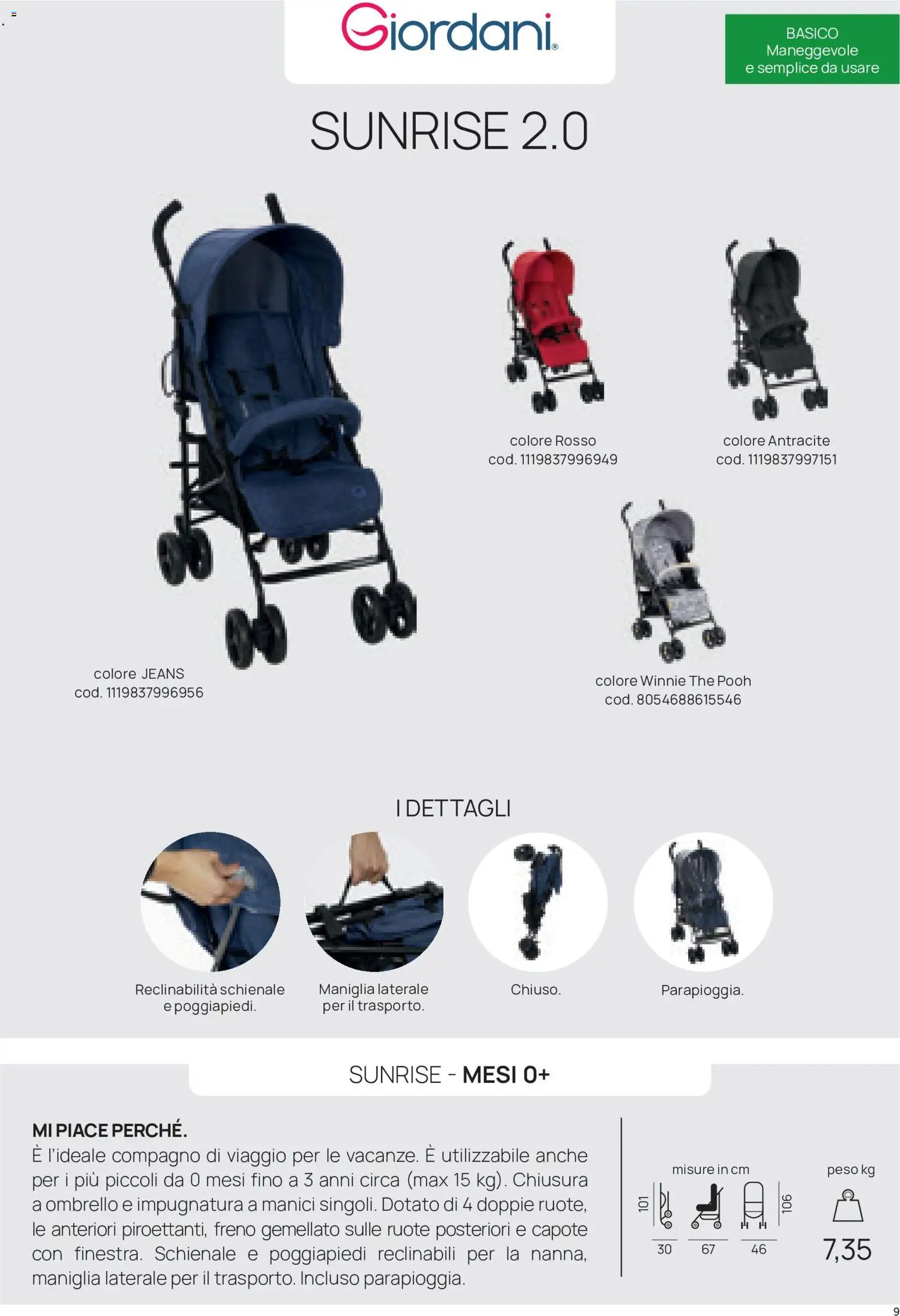 Prenatal volantino Passeggini