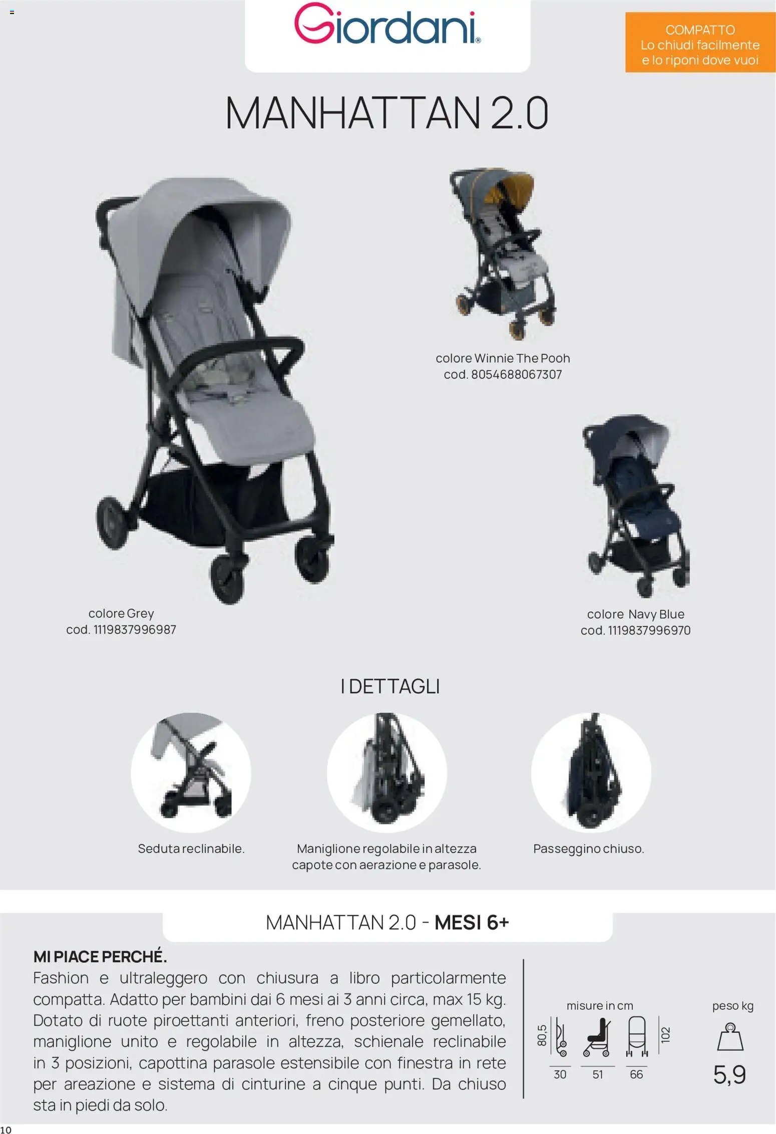 Prenatal volantino Passeggini