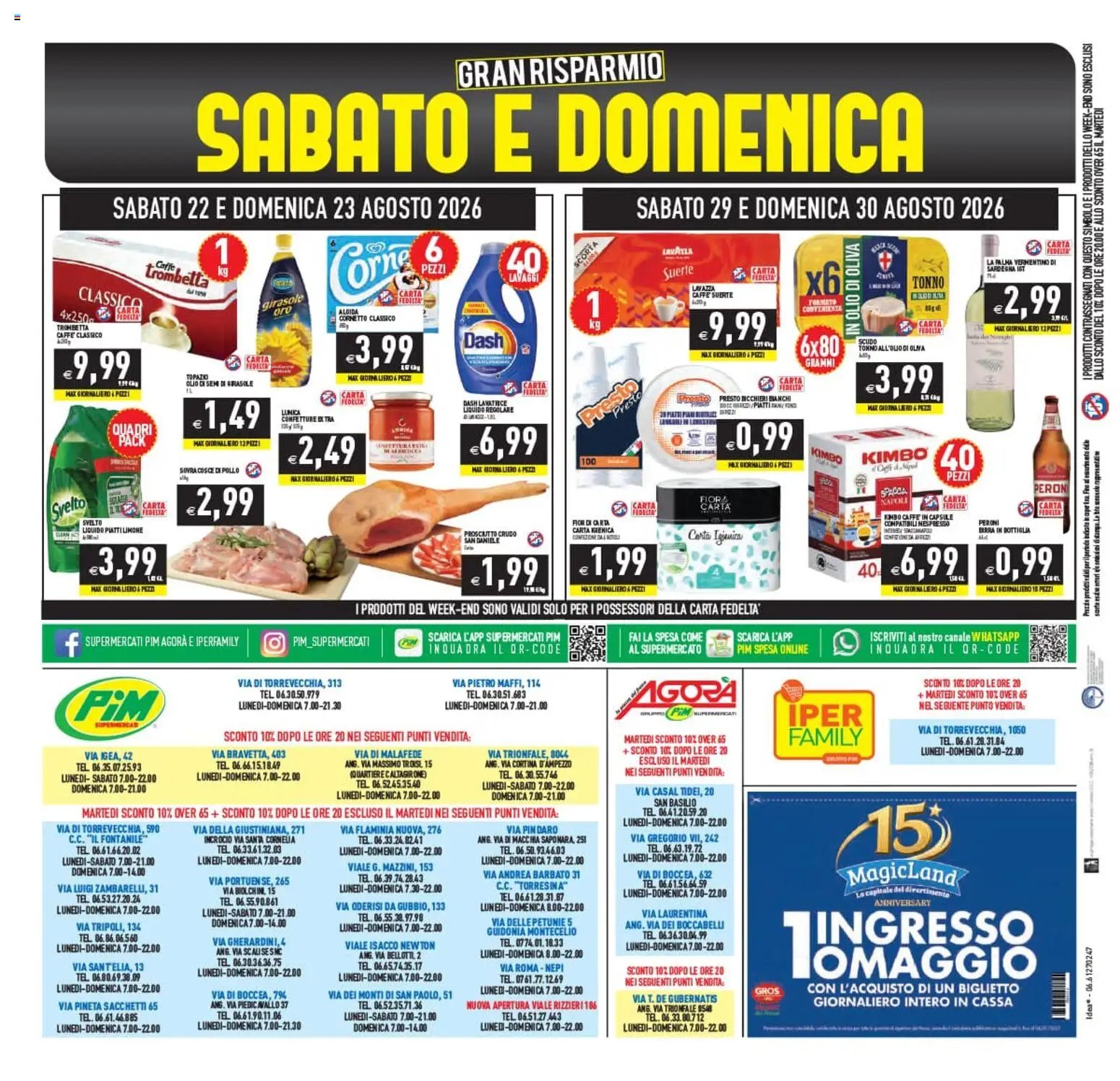PIM Supermercati volantino