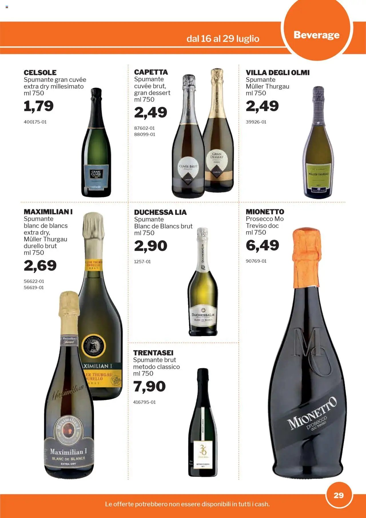 Volantino Sogegross (2025-07-16 - 2025-07-29)