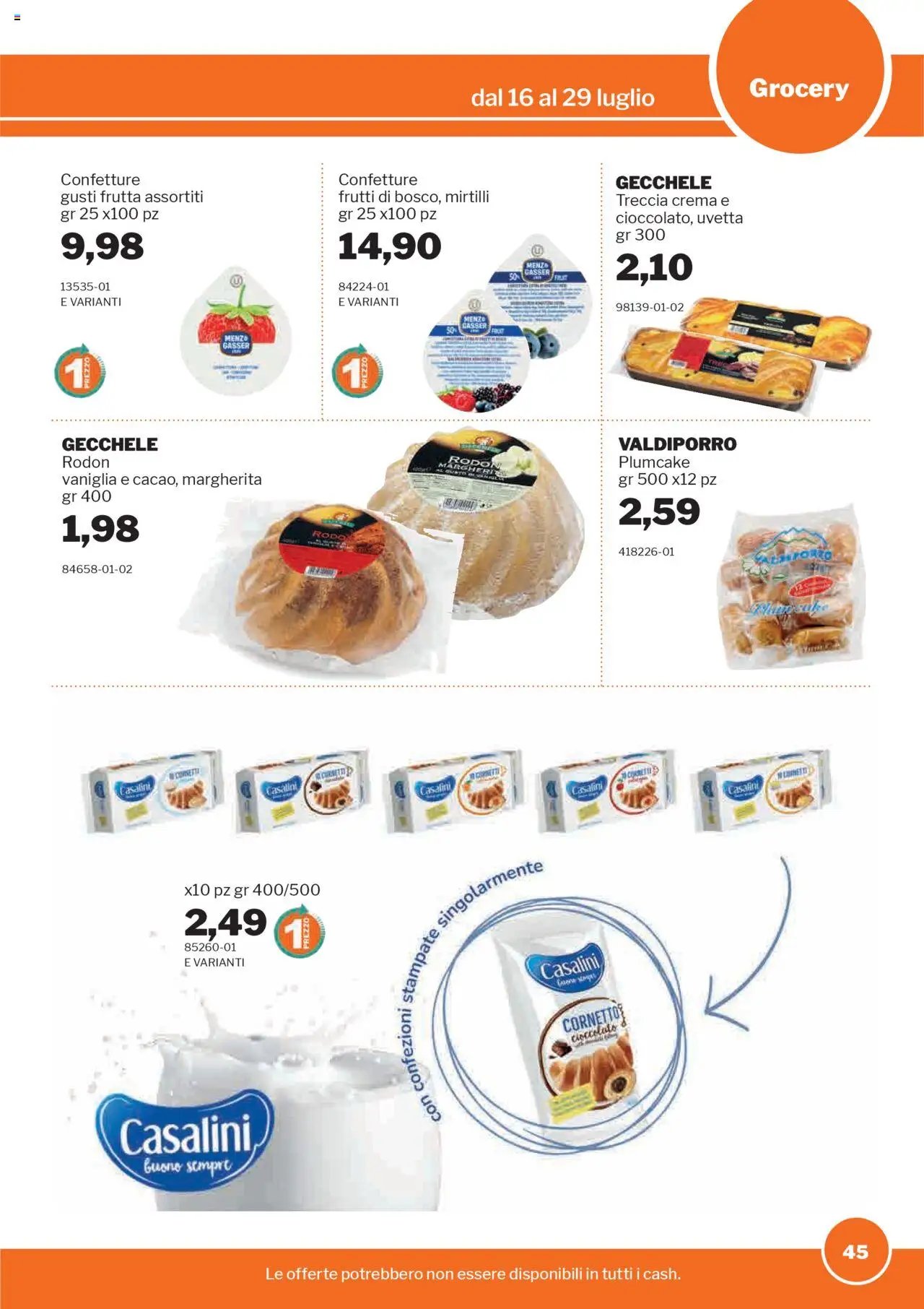 Volantino Sogegross (2025-07-16 - 2025-07-29)
