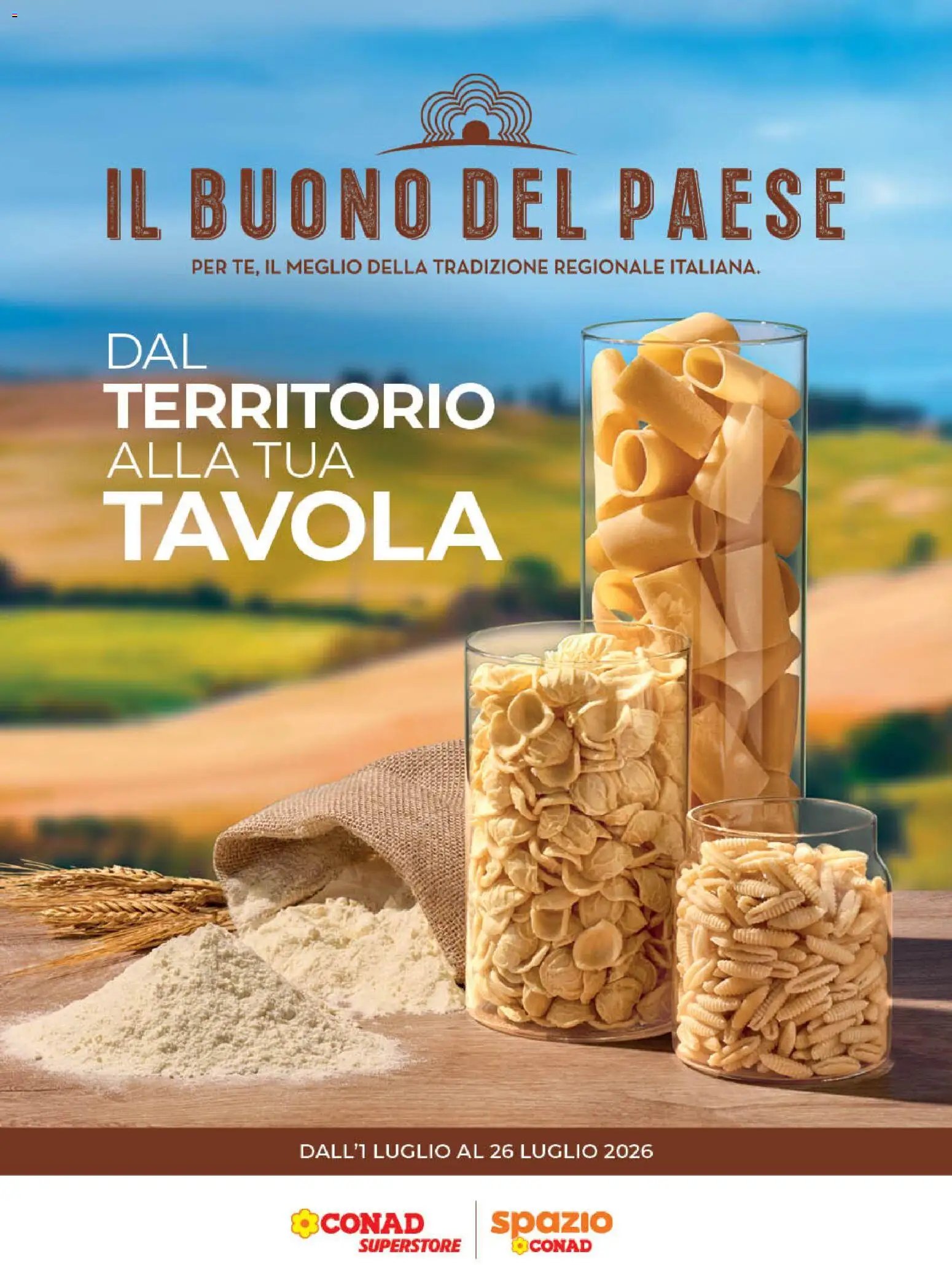 Spazio Conad volantino Buono del Paese