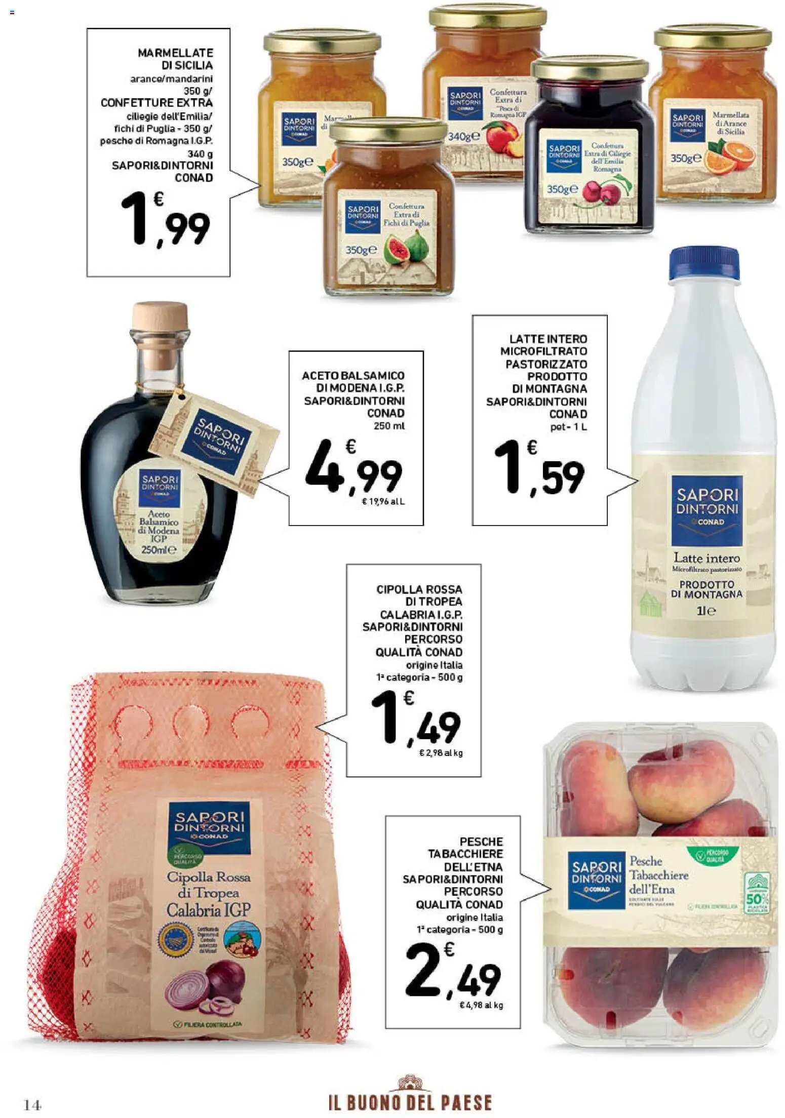 Spazio Conad volantino Buono del Paese