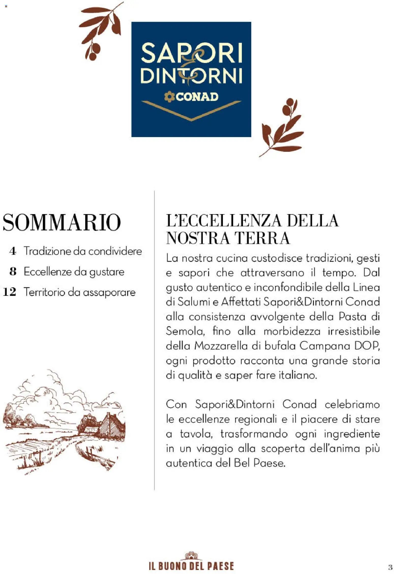 Spazio Conad volantino Buono del Paese