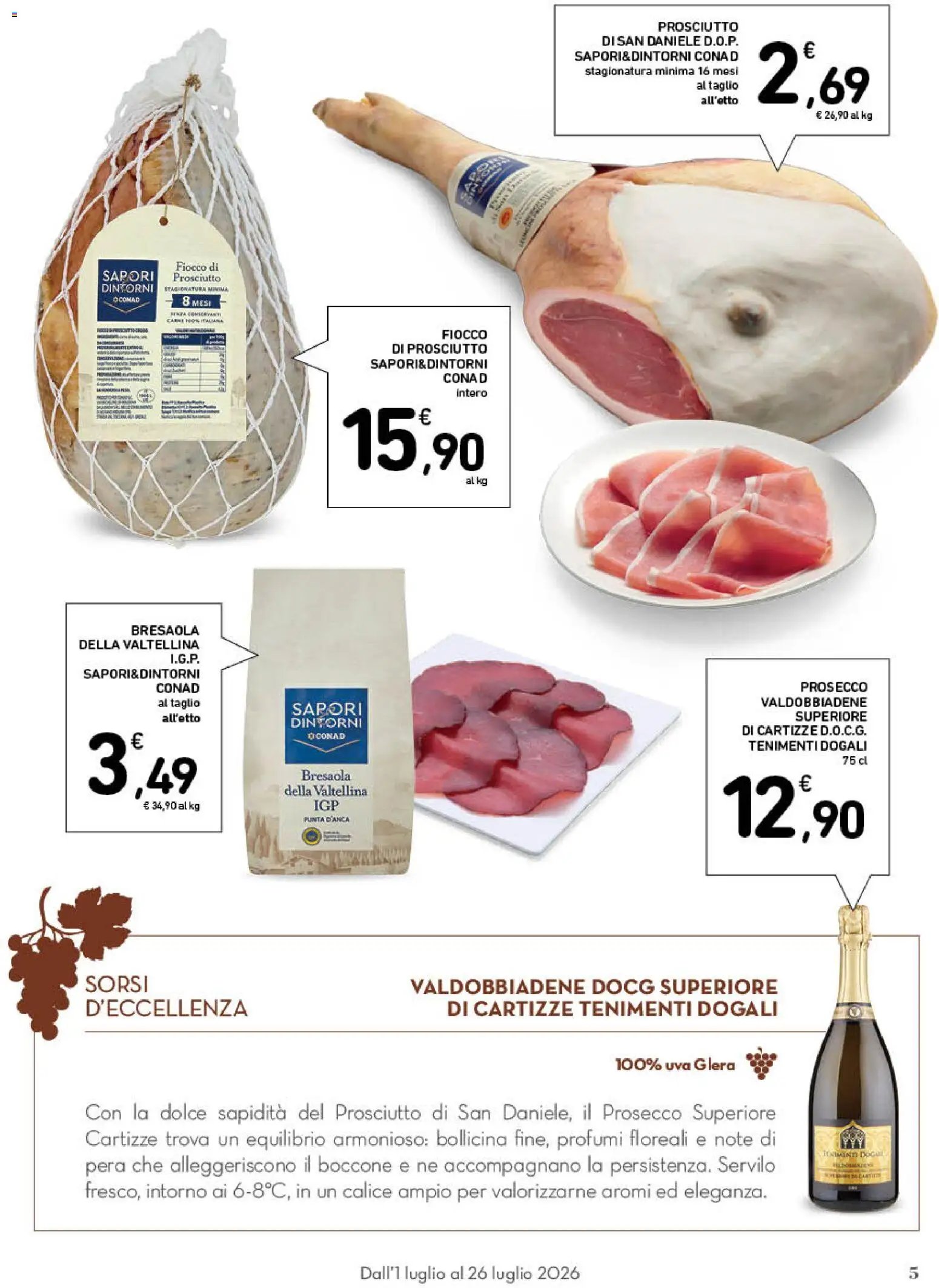 Spazio Conad volantino Buono del Paese