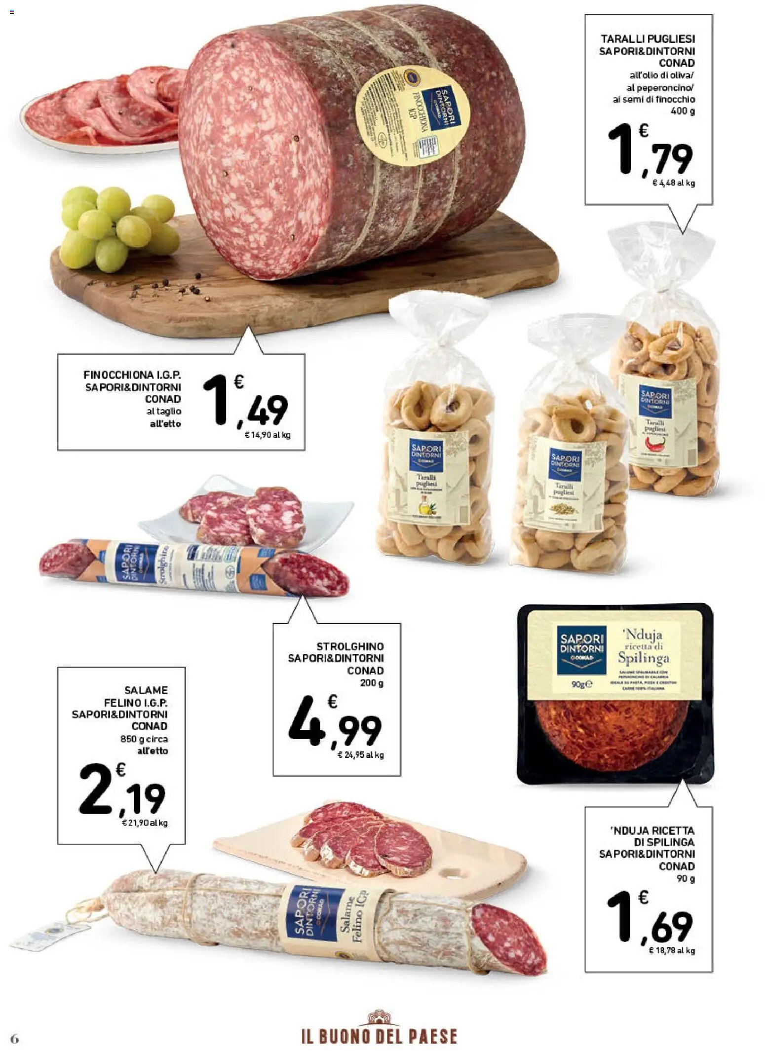 Spazio Conad volantino Buono del Paese