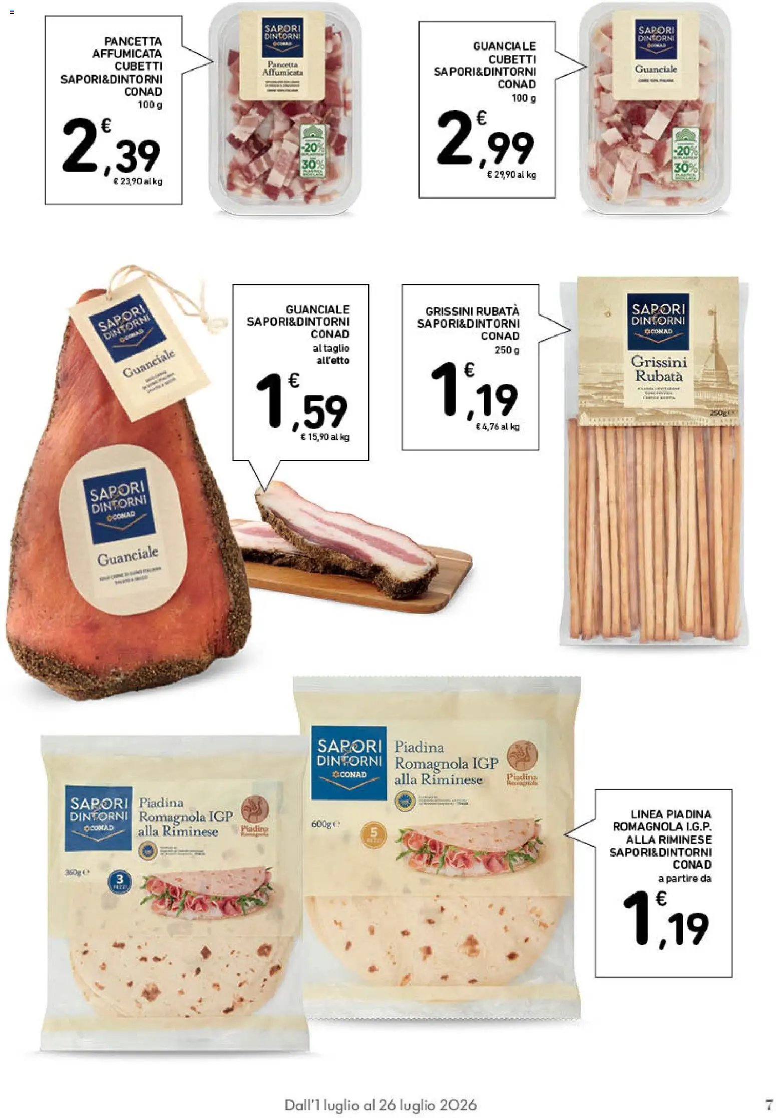 Spazio Conad volantino Buono del Paese