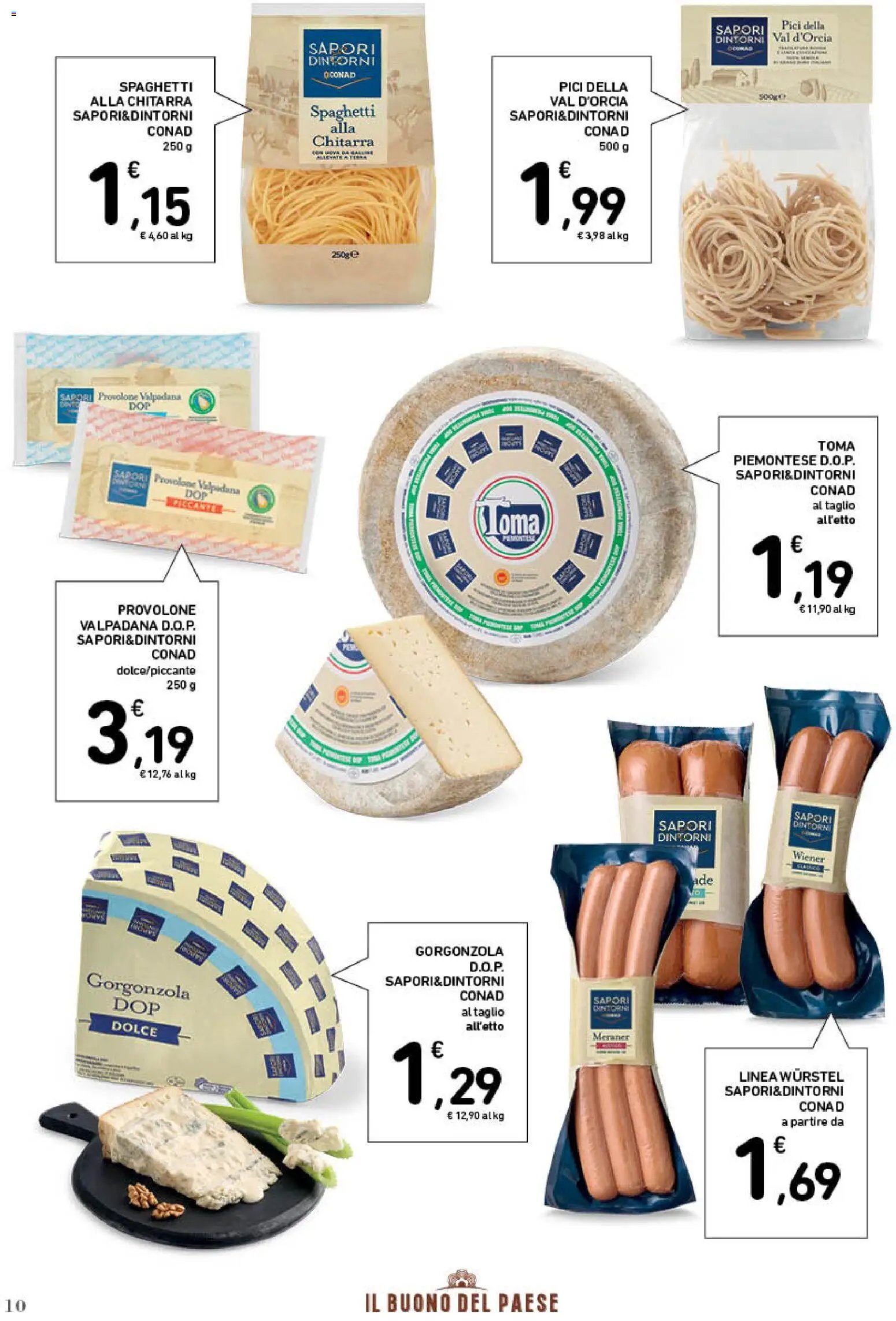 Spazio Conad volantino Buono del Paese