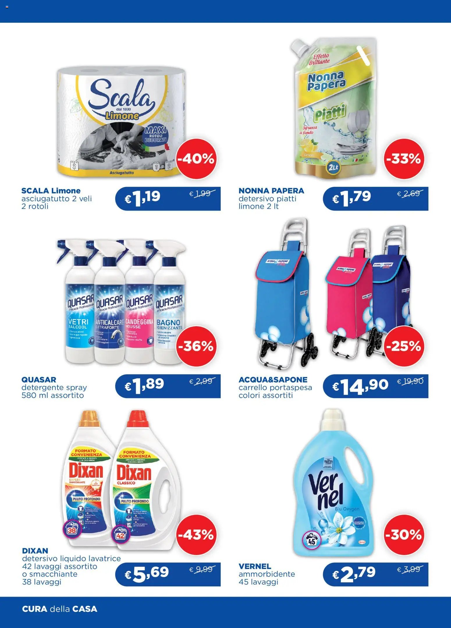 Acqua e Sapone volantino Milano