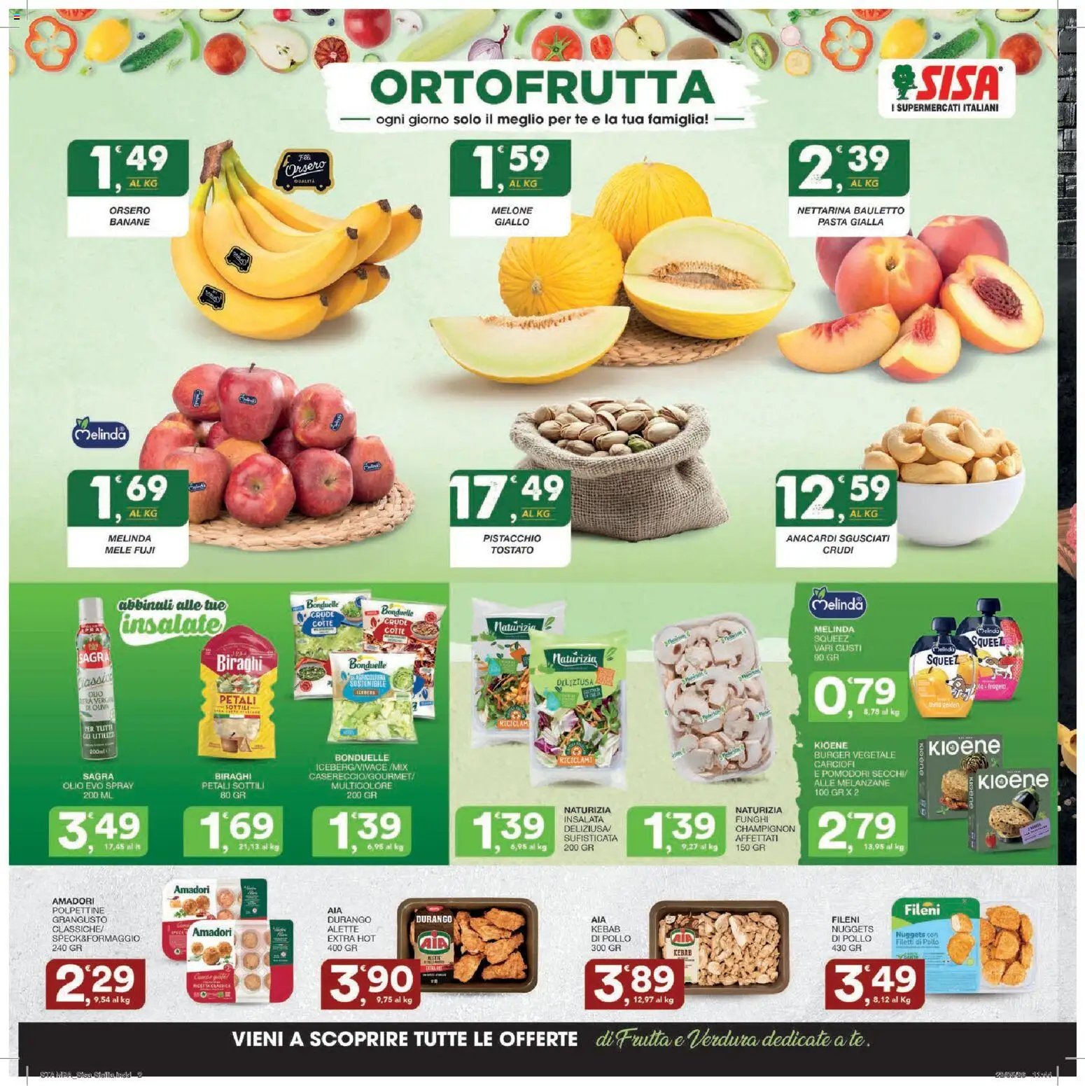 SISA volantino