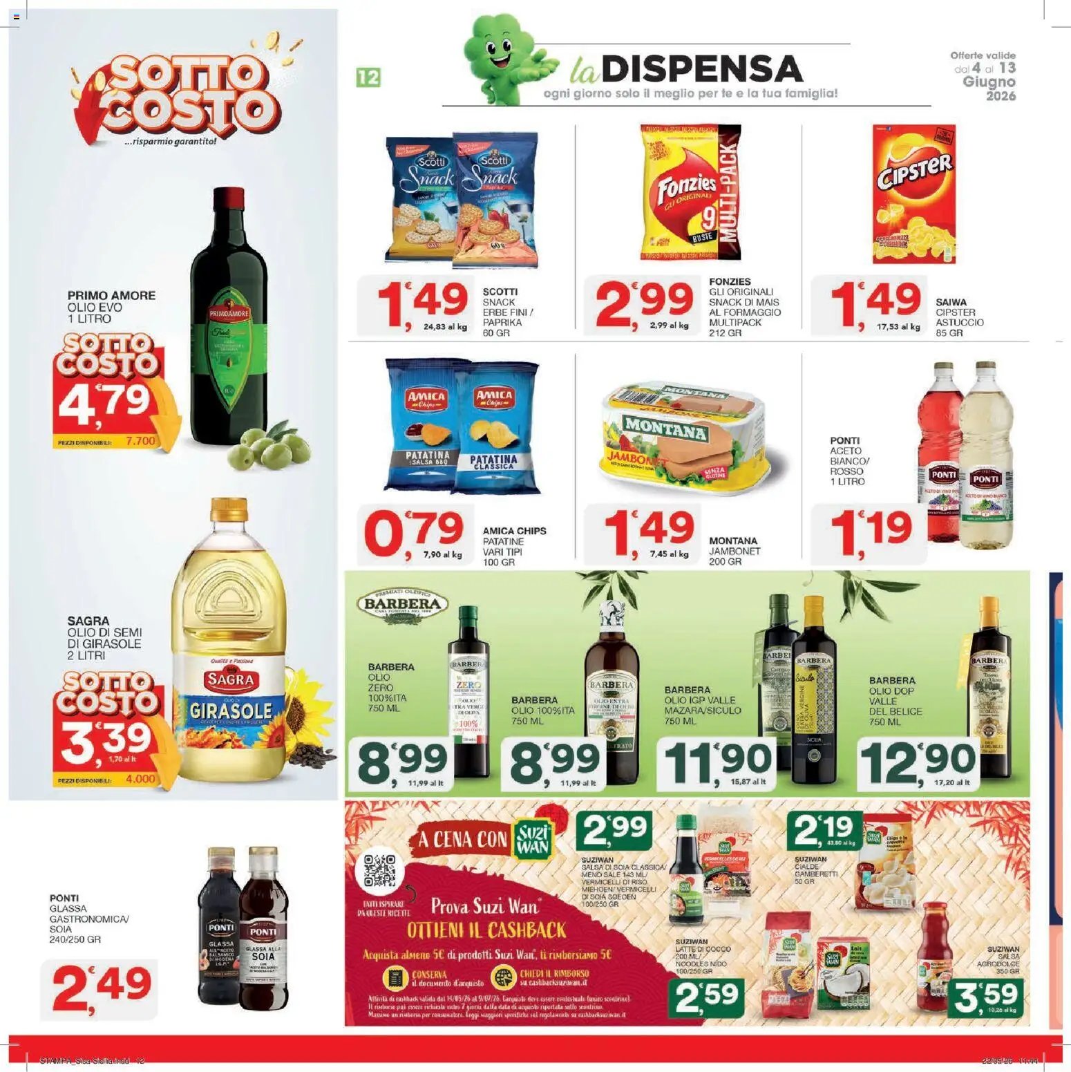 SISA volantino