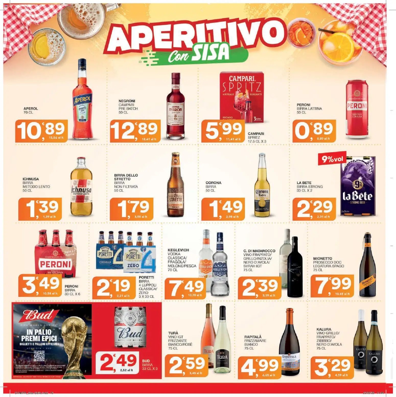 SISA volantino