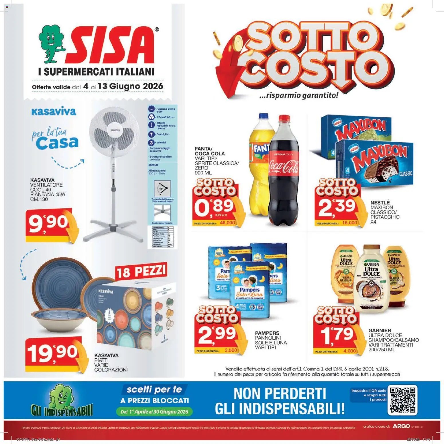 SISA volantino