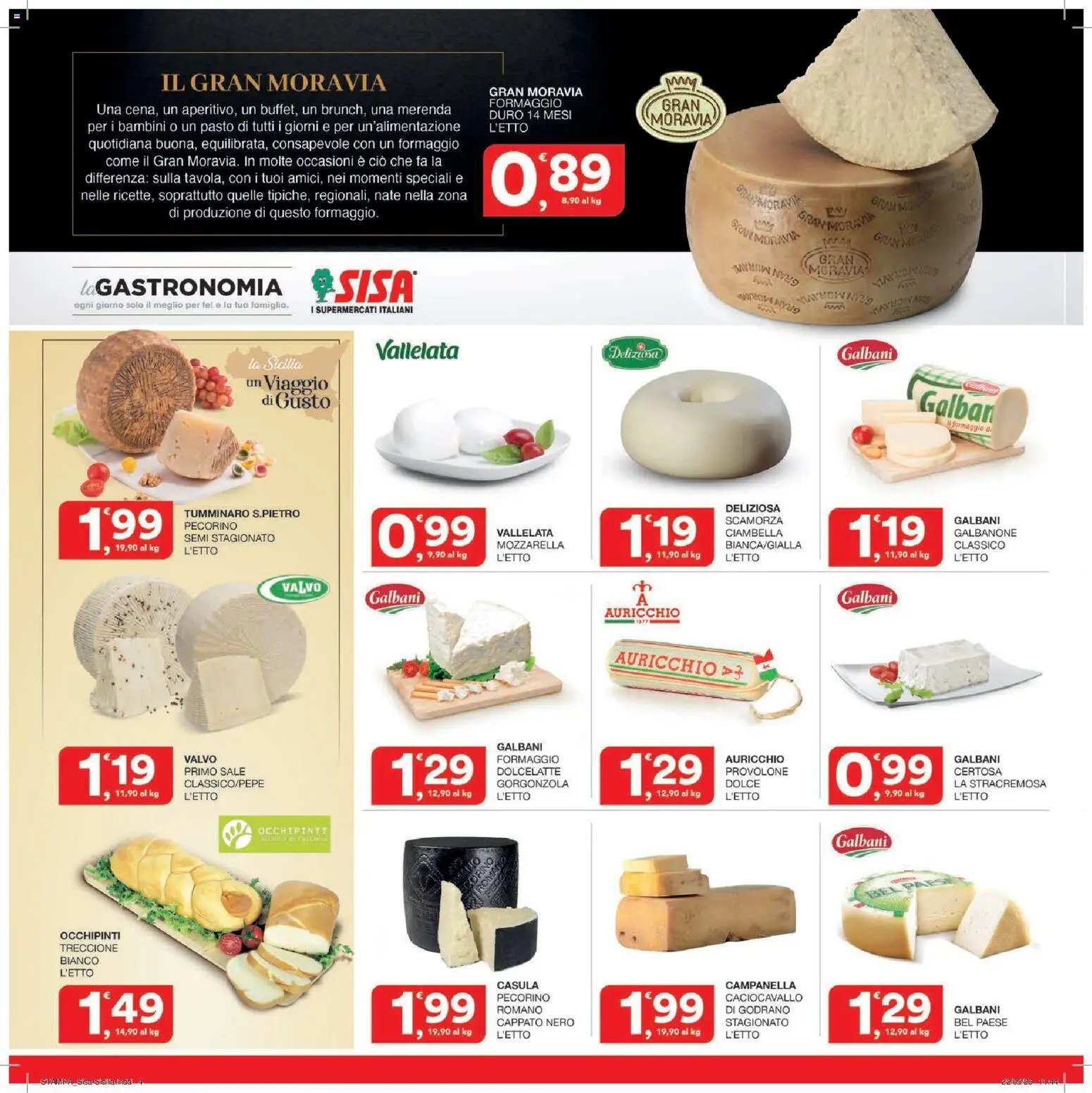 SISA volantino
