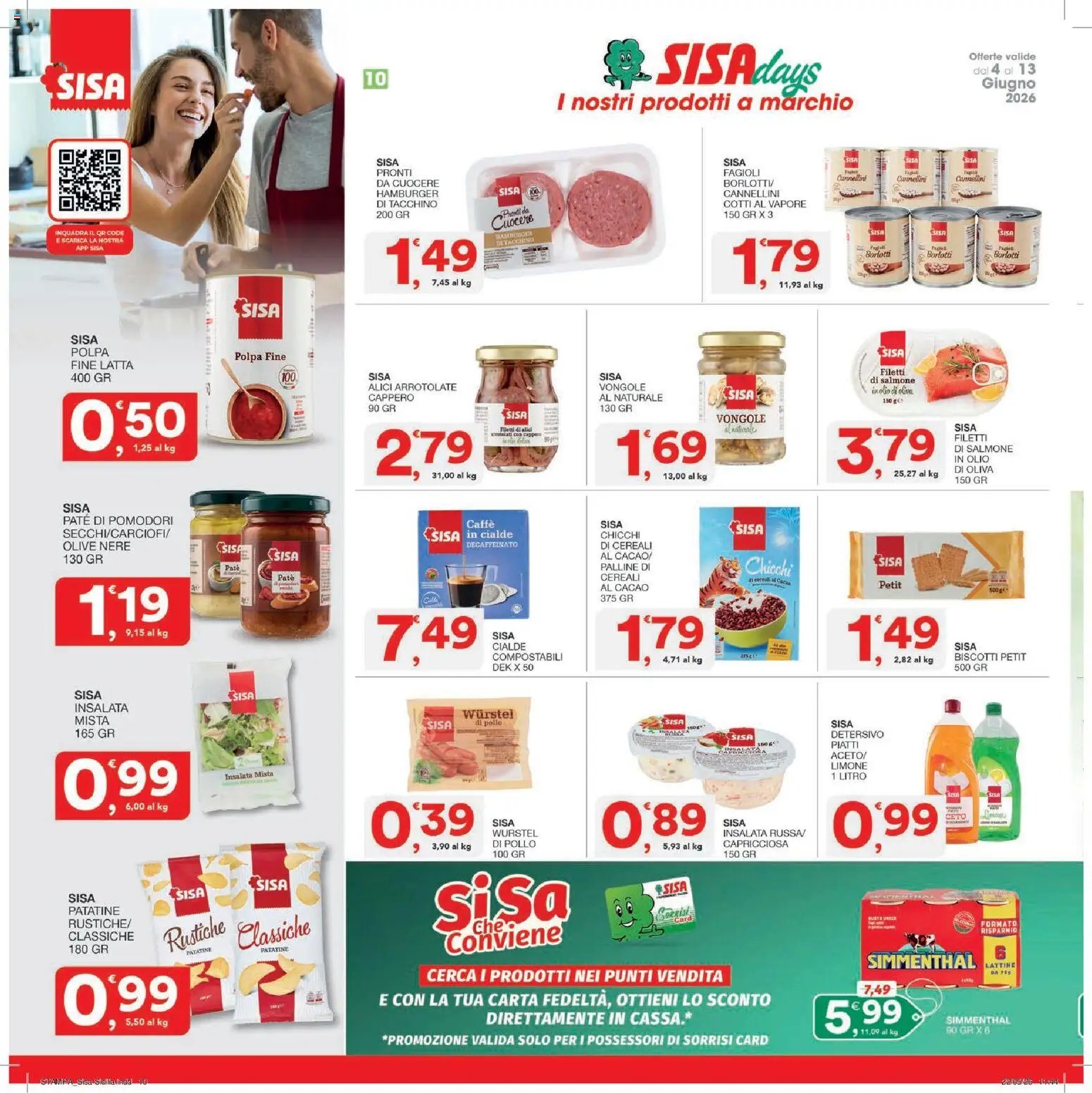 SISA volantino