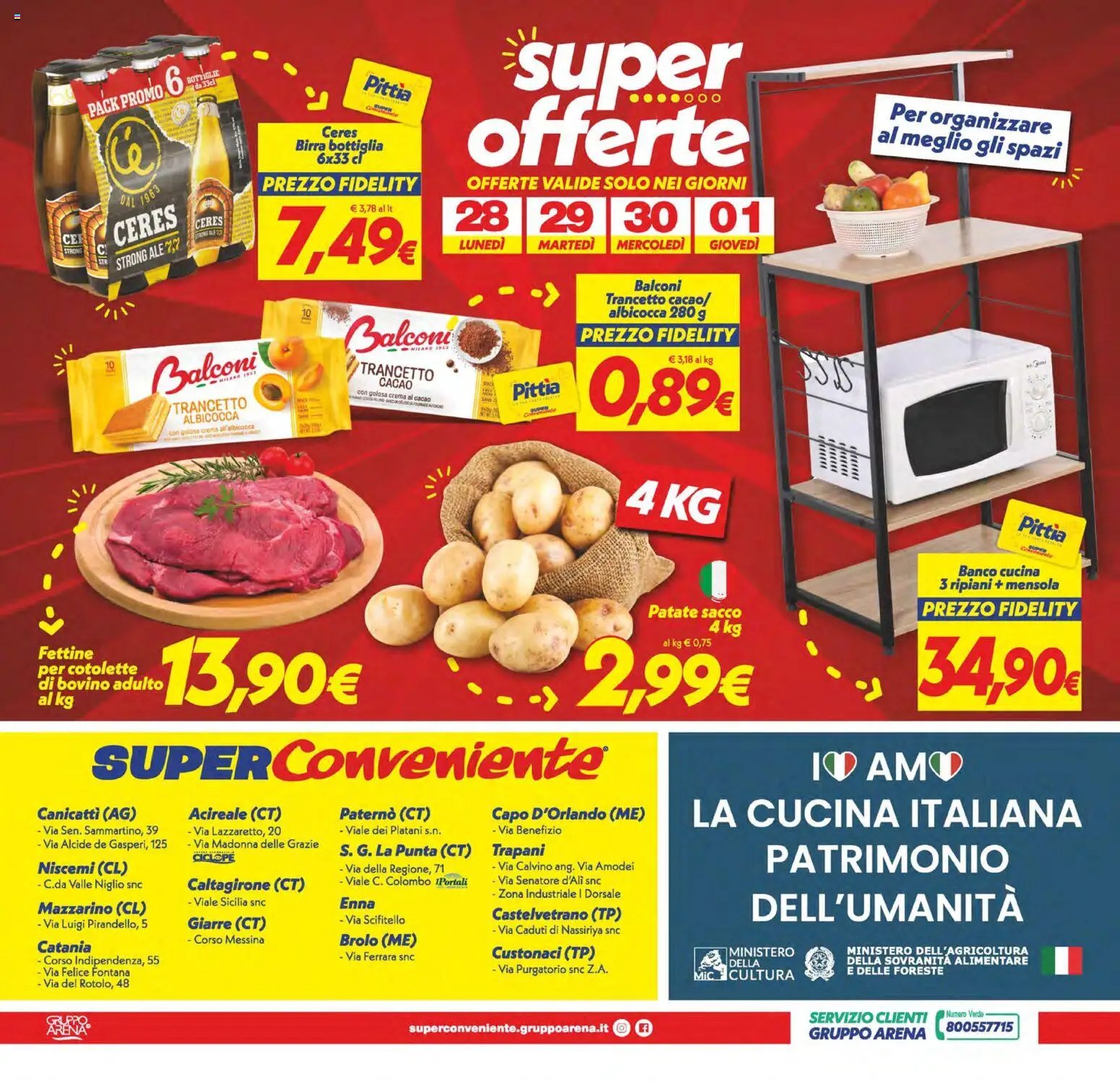 SuperConveniente volantino