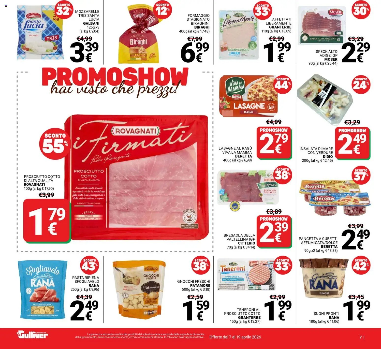 Gulliver volantino (2026-04-07 - 2026-04-19)
