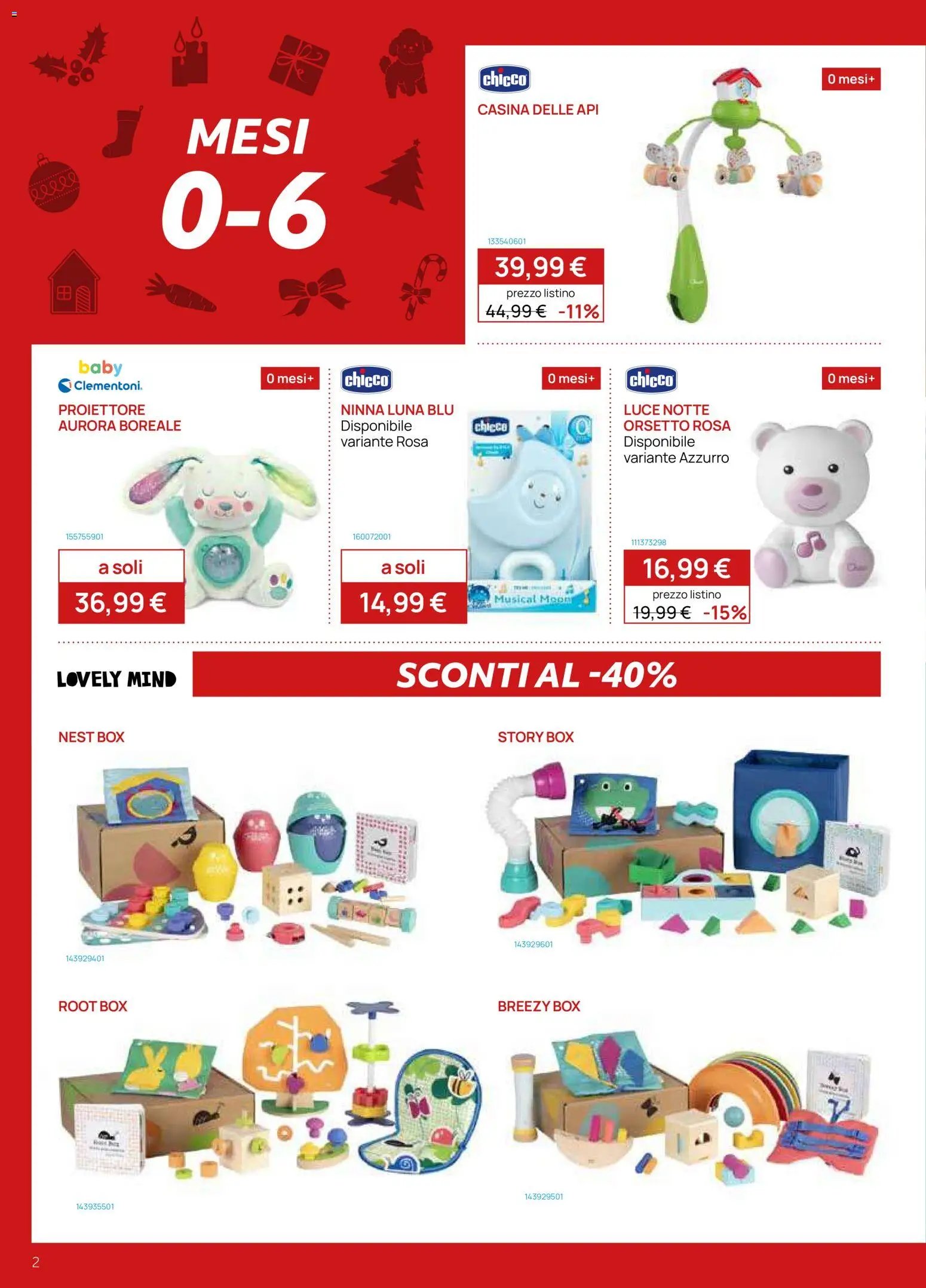 Prenatal volantino Natale