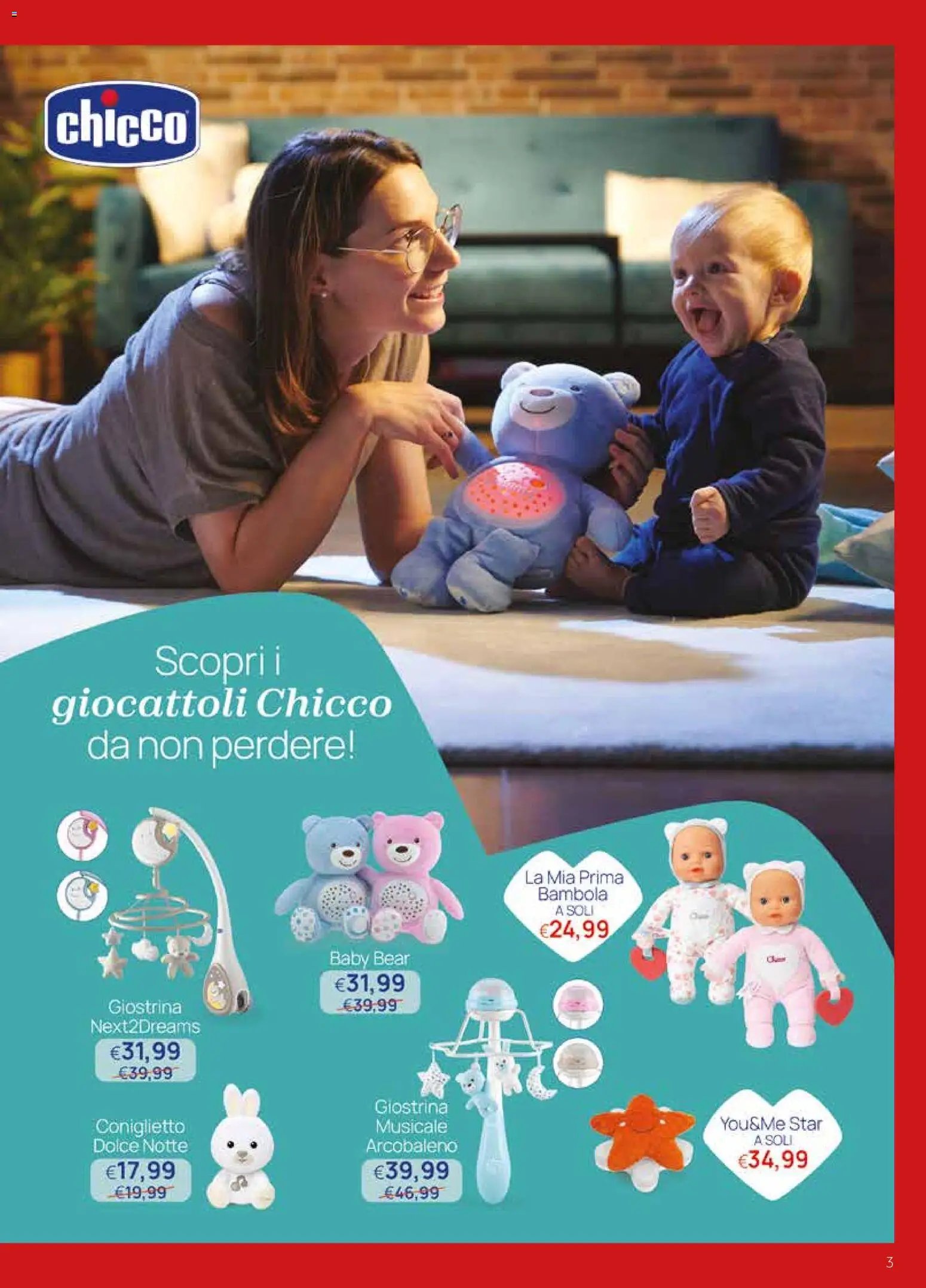 Prenatal volantino Natale