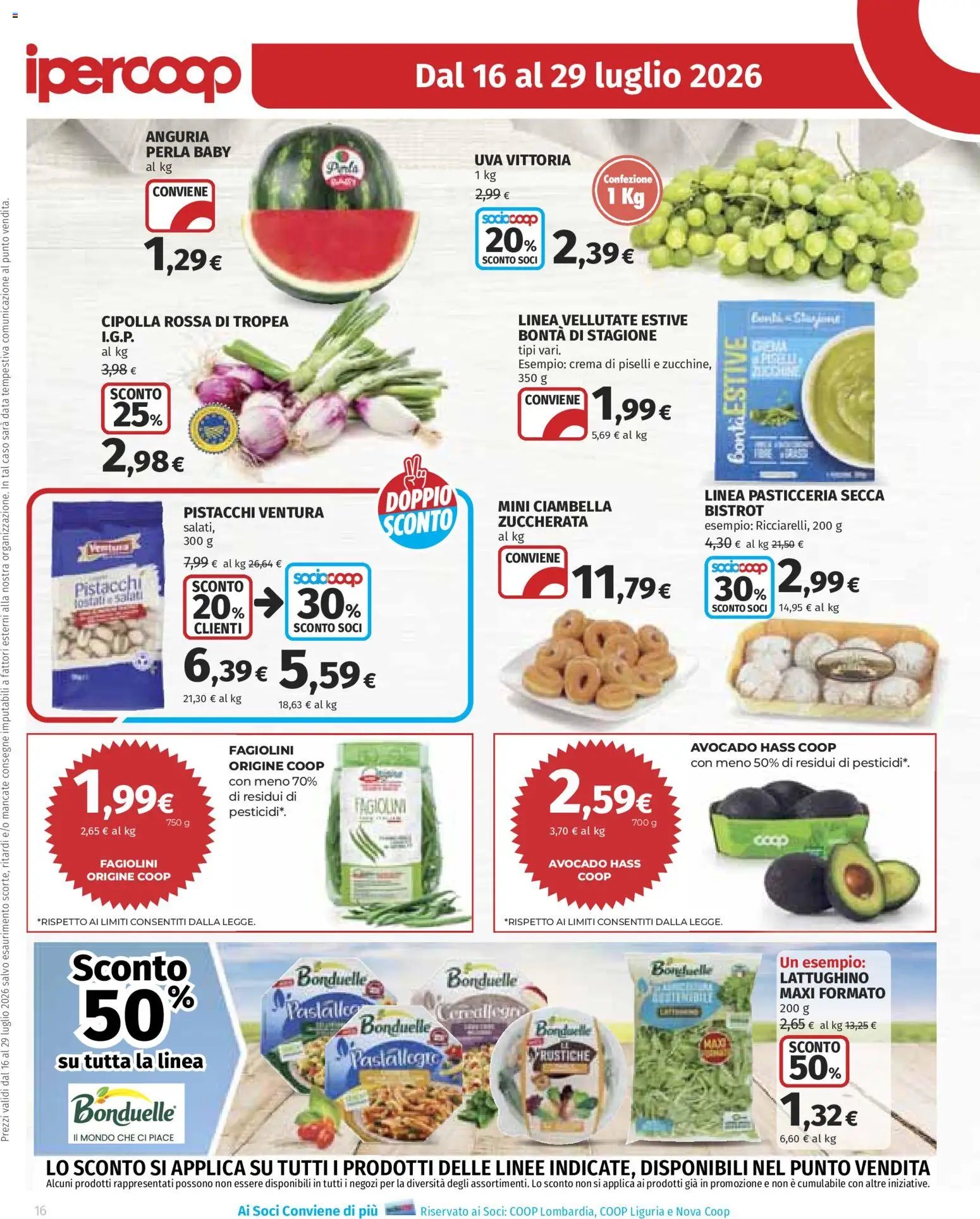 Ipercoop volantino Milano Bonola