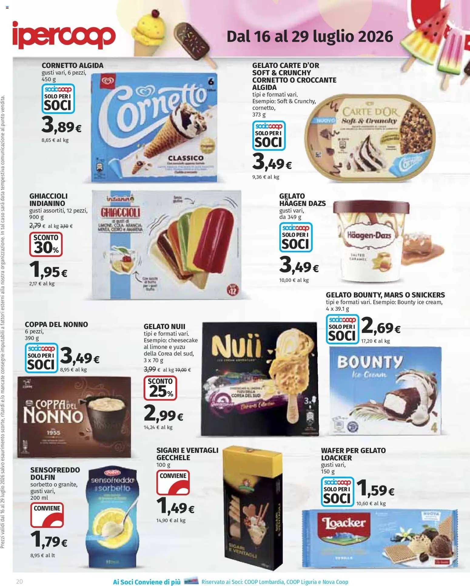 Ipercoop volantino Milano Bonola