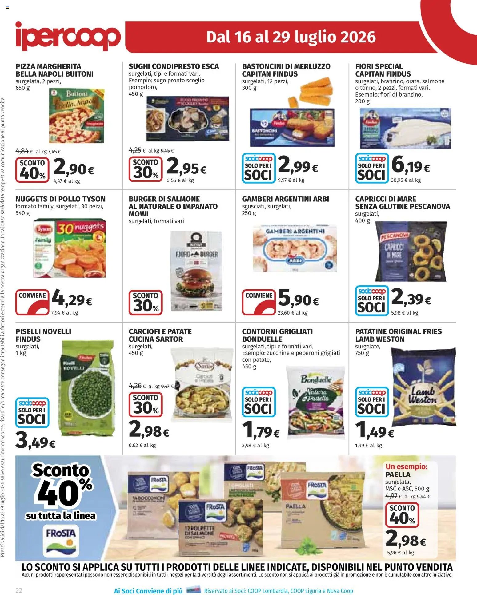 Ipercoop volantino Milano Bonola