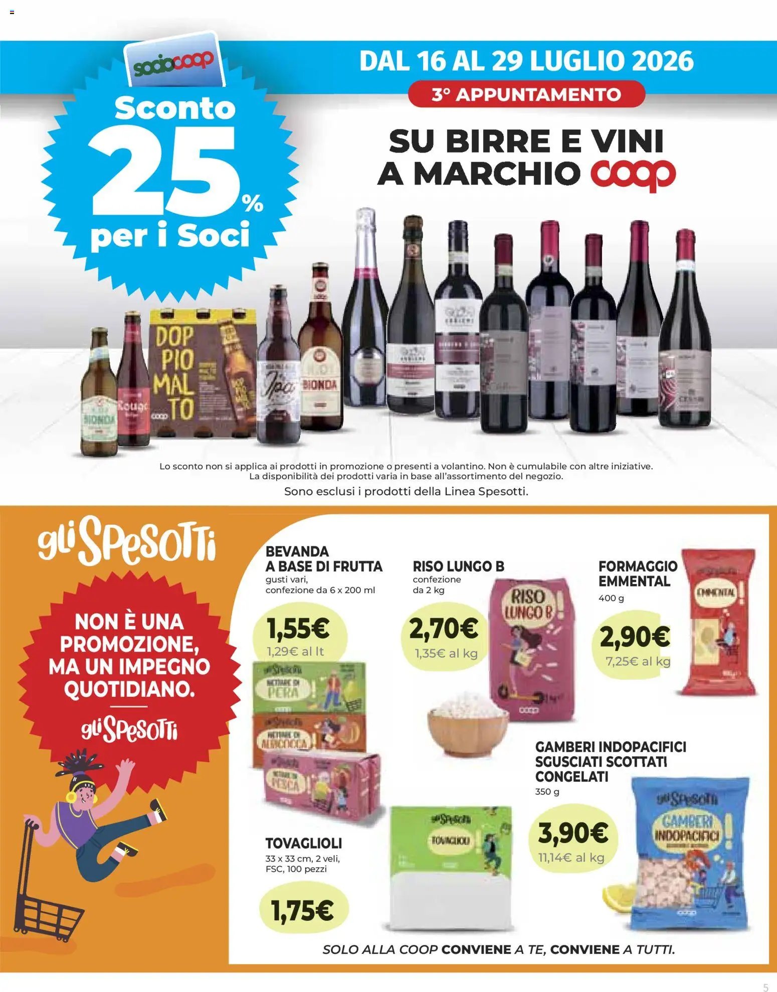 Ipercoop volantino Milano Bonola
