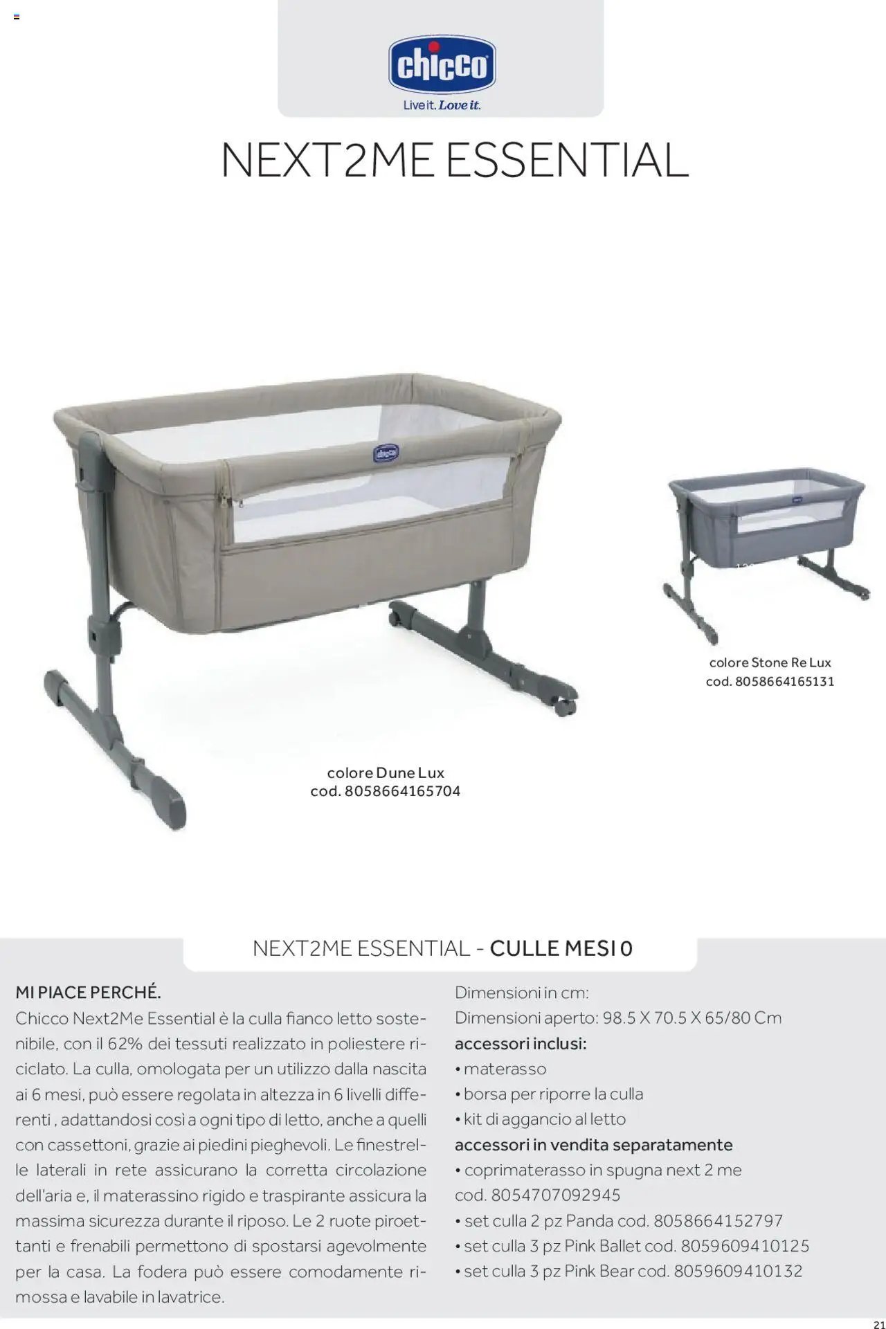 Catalogo Camarette e Lettini Prenatal	 (2025-01-01 - 2025-12-31)