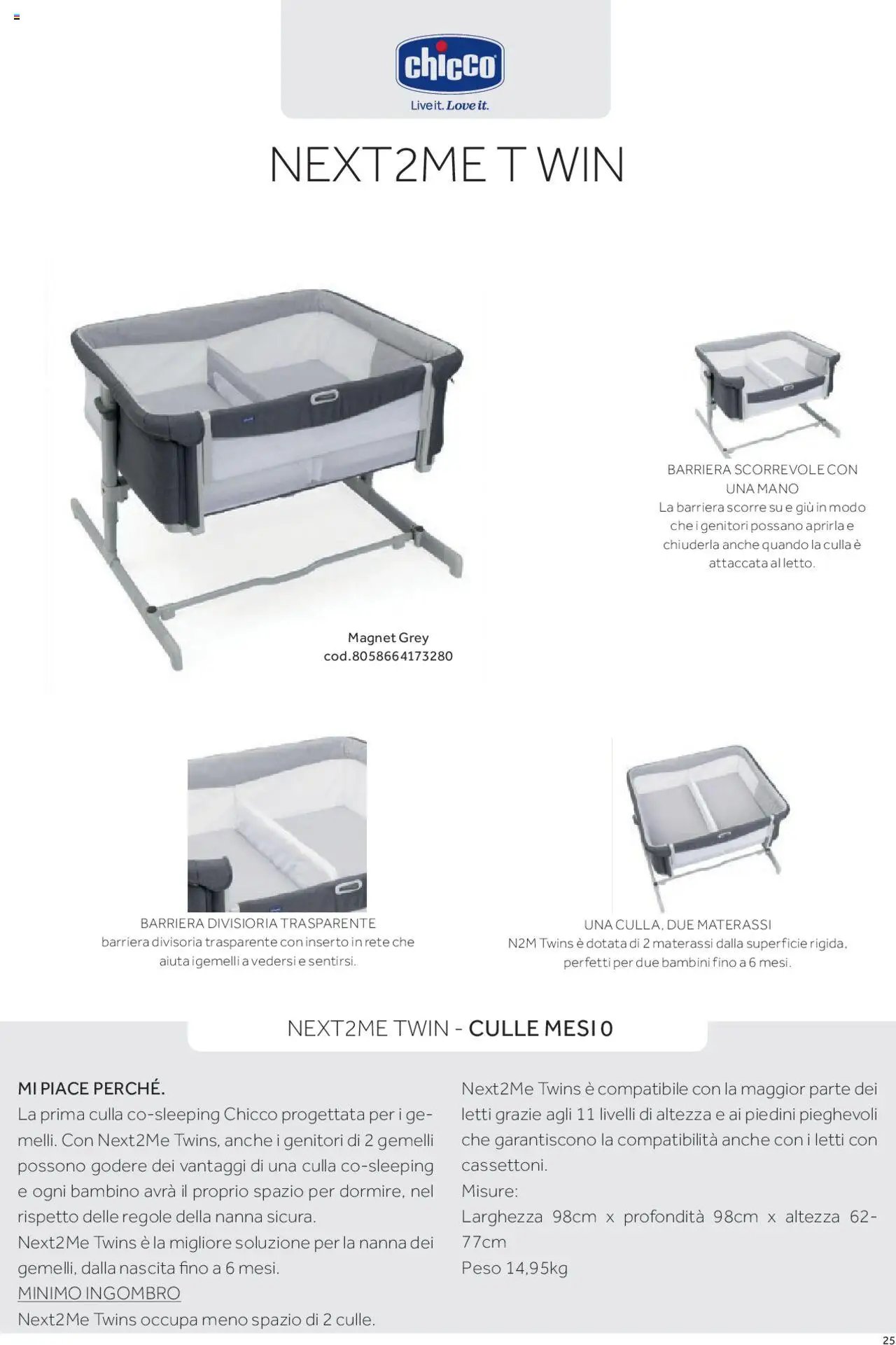 Catalogo Camarette e Lettini Prenatal	 (2025-01-01 - 2025-12-31)