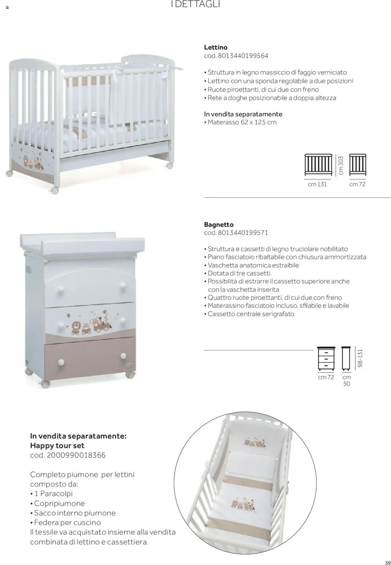 Catalogo Camarette e Lettini Prenatal	 (2025-01-01 - 2025-12-31)