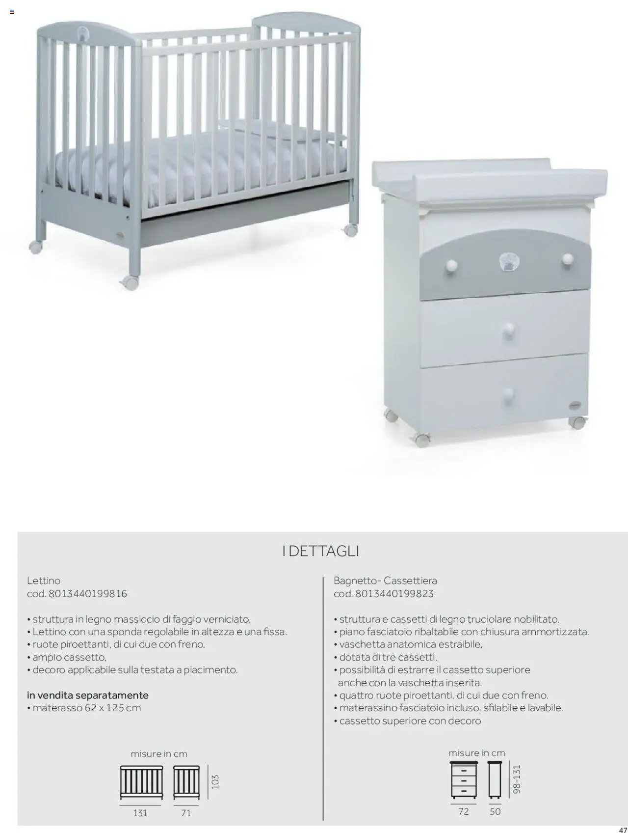 Catalogo Camarette e Lettini Prenatal	 (2025-01-01 - 2025-12-31)