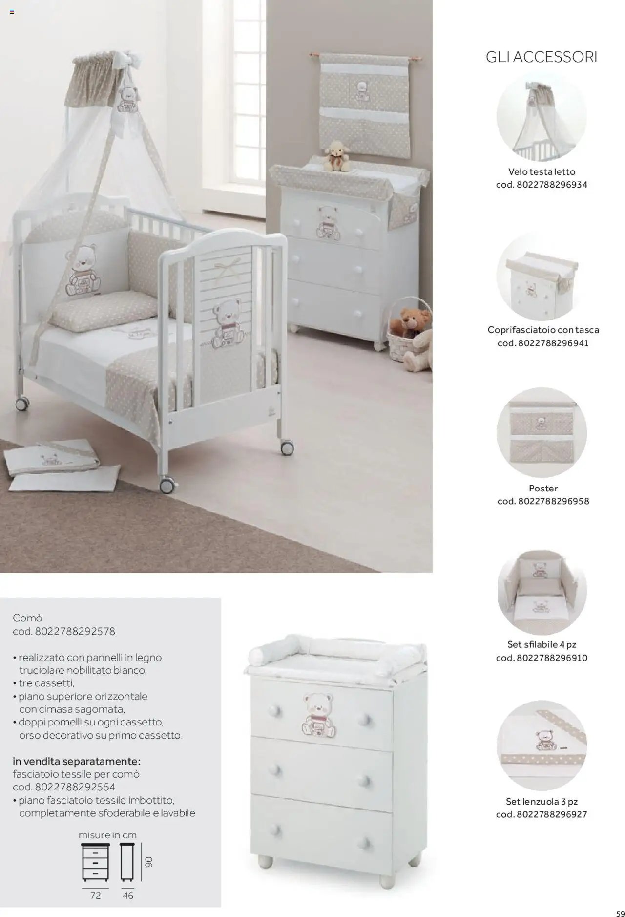 Catalogo Camarette e Lettini Prenatal	 (2025-01-01 - 2025-12-31)